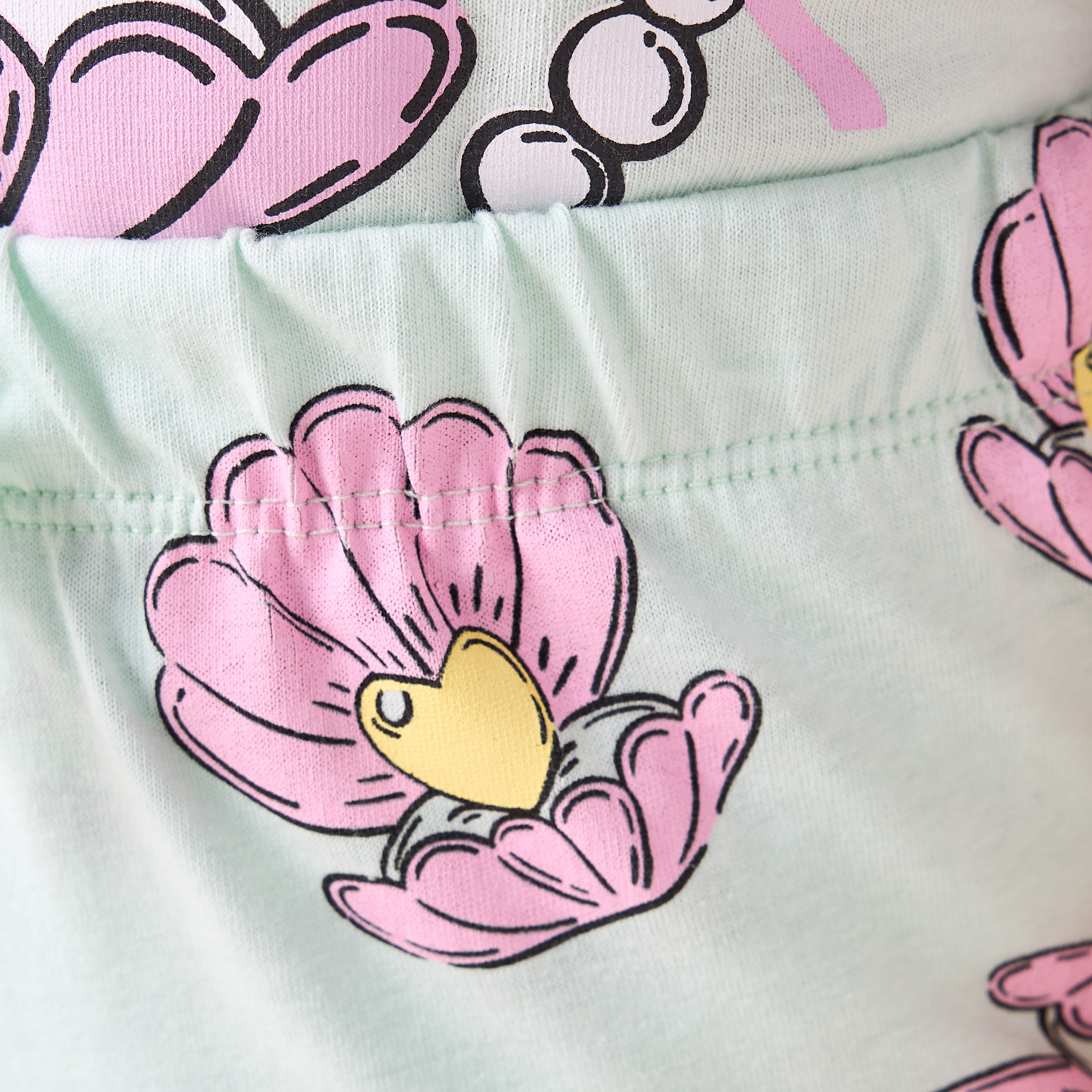 Juniors Printed T-shirt and Pyjamas - Set of 2-girls-clothing-nightwear-image-8