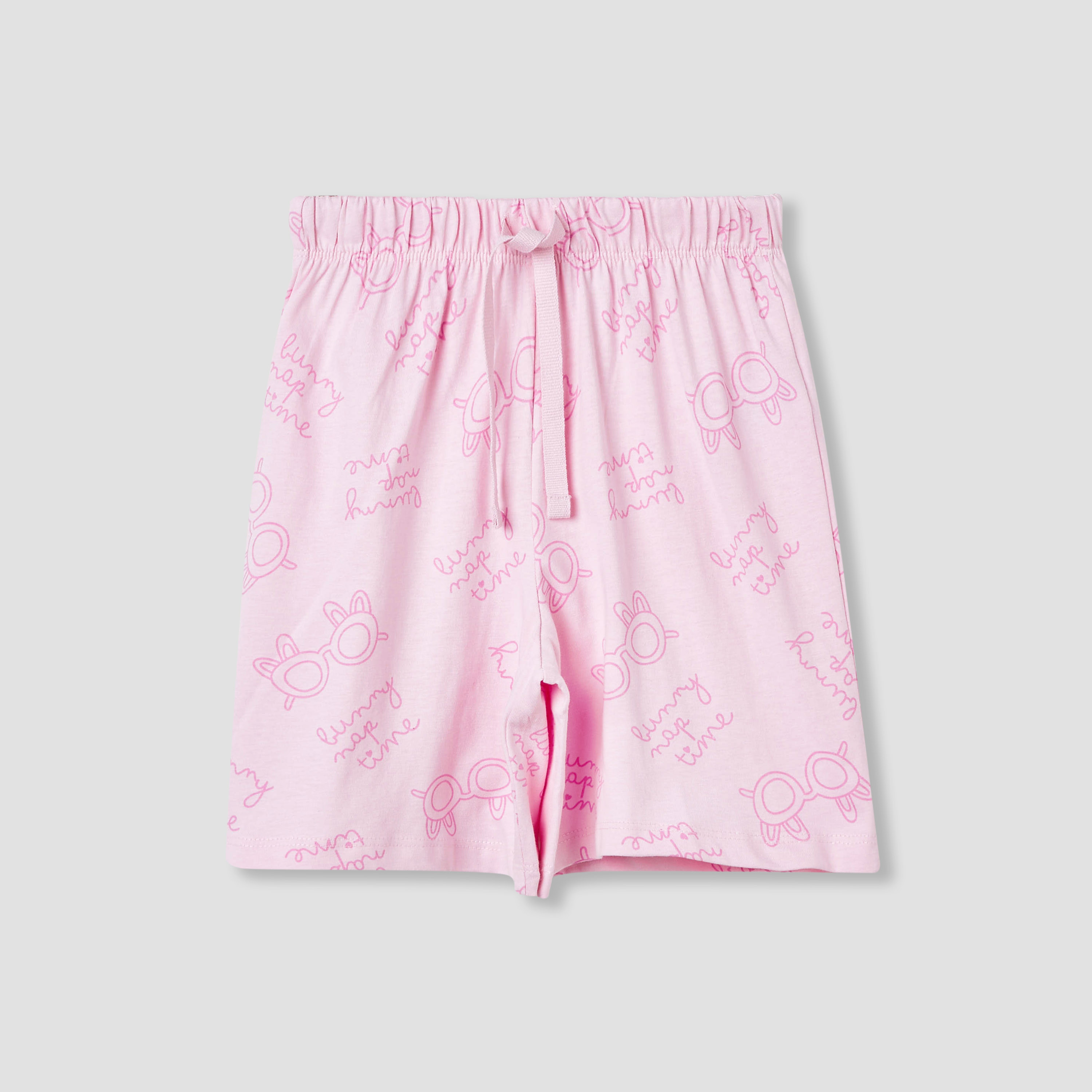 Juniors 4-Piece Printed T-shirt and Pyjama Set-baby-girls-clothing-nightwear-pyjamasets-image-4