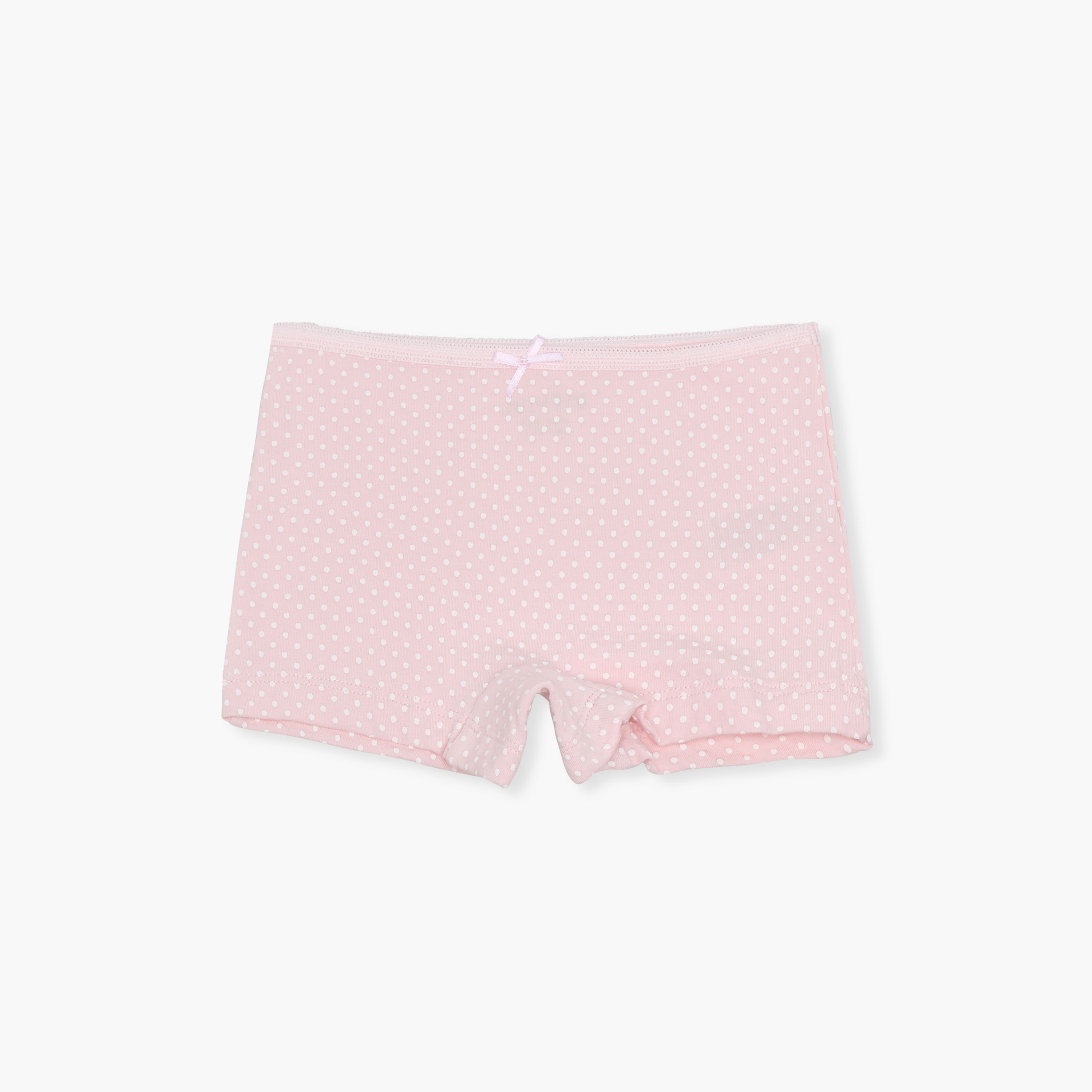 Juniors Printed Briefs with Bow Detail - Set of 5-girls-clothing-innerwear-panties-image-6