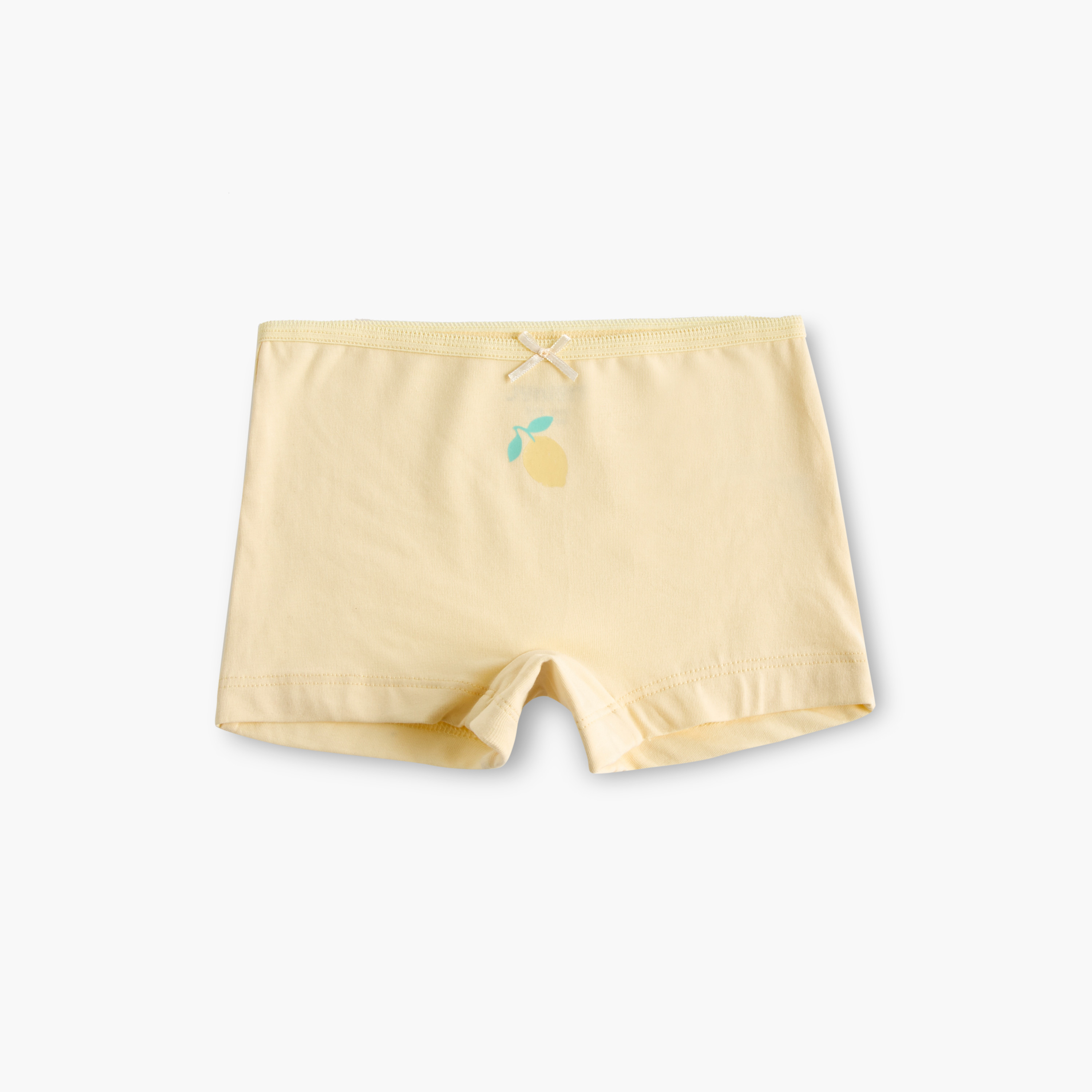 Juniors Printed Briefs with Elasticated Waistband - Set of 5-baby-girls-clothing-innerwear-image-4