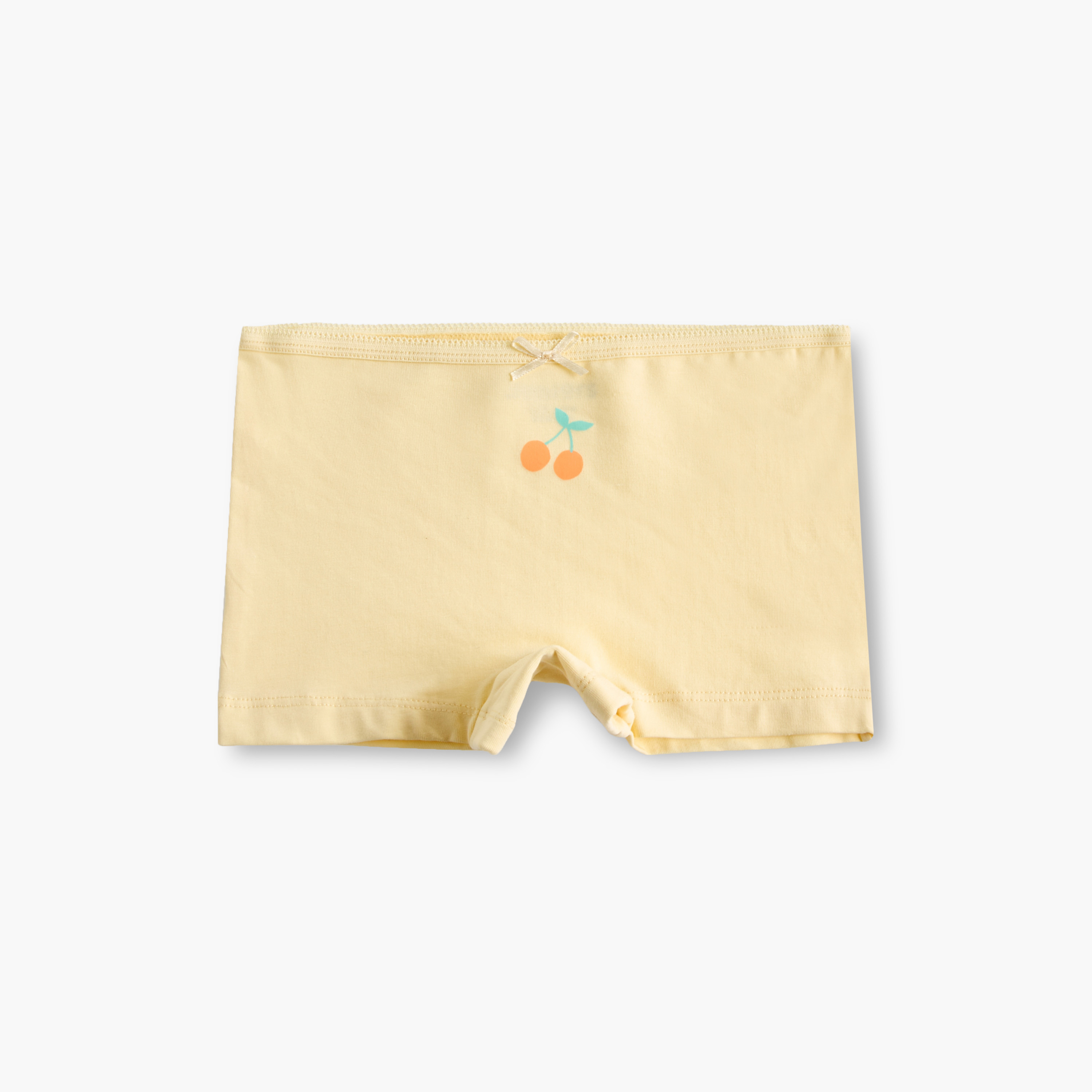 Juniors Printed Briefs with Elasticated Waistband - Set of 5-baby-girls-clothing-innerwear-image-5