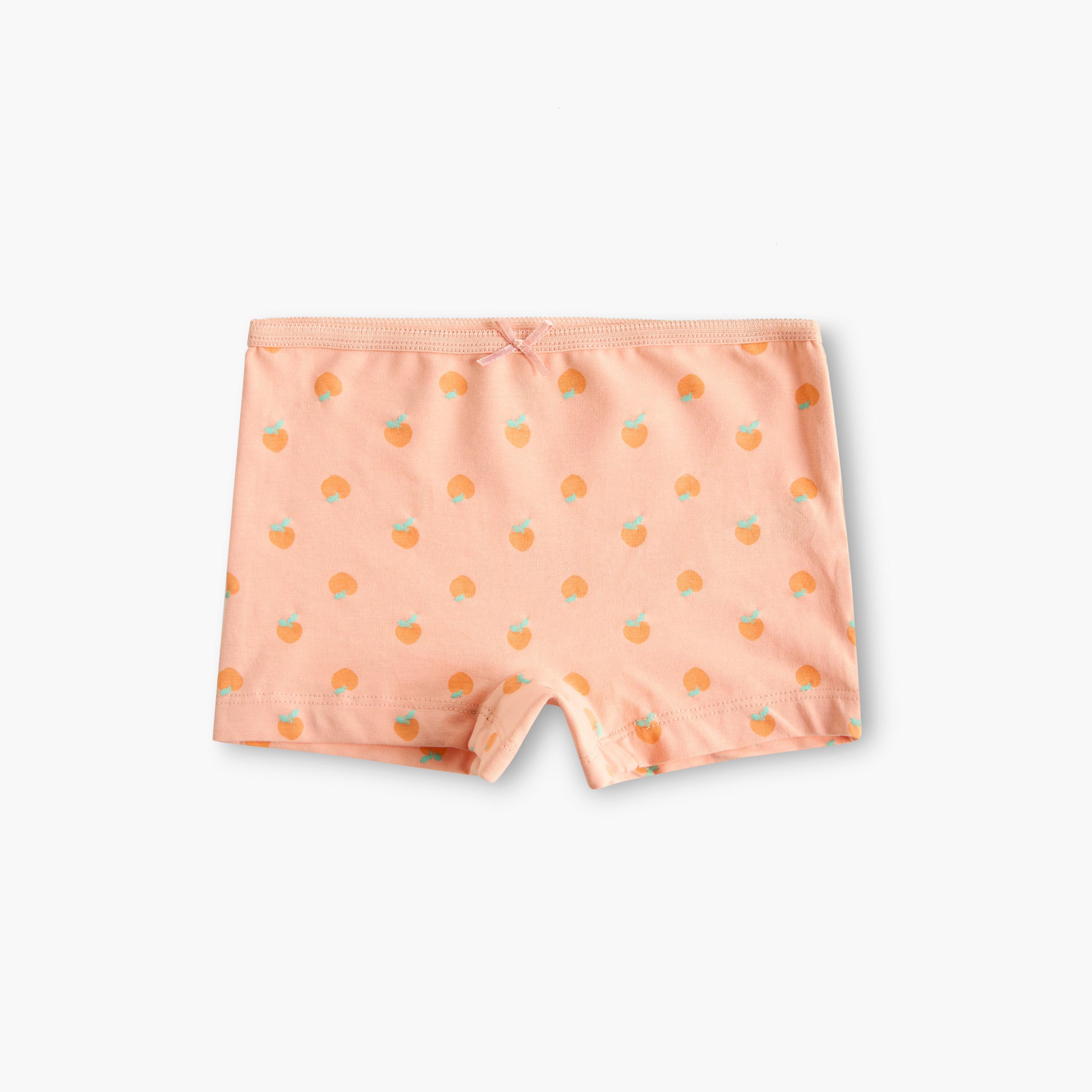 Juniors Printed Briefs with Elasticated Waistband - Set of 5-baby-girls-clothing-innerwear-image-8