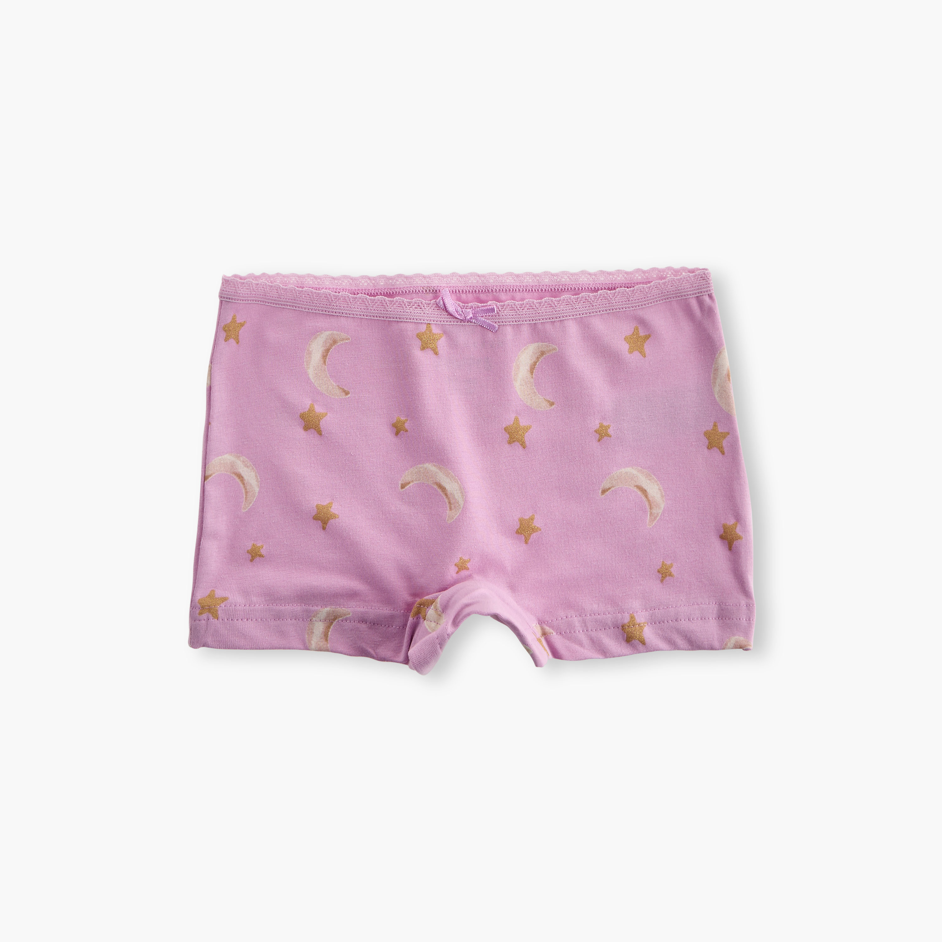 سراويل بوكسر بطبعات وخصر مطاطي من جونيورز - طقم من 7 قطع-girls-clothing-innerwear-panties-image-4