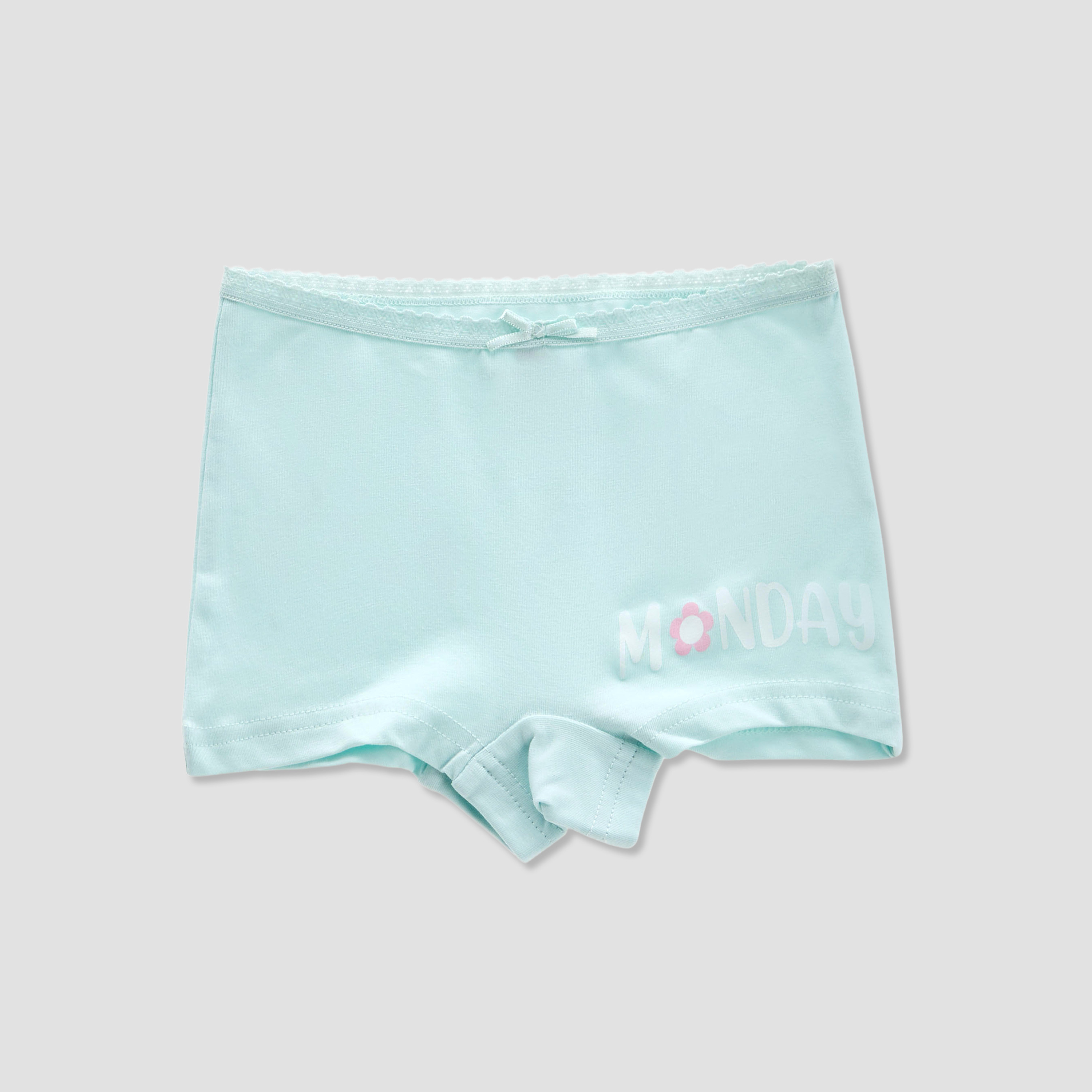 Juniors Lace Trim Boxer Briefs - Set of 7-baby-girls-clothing-innerwear-image-6