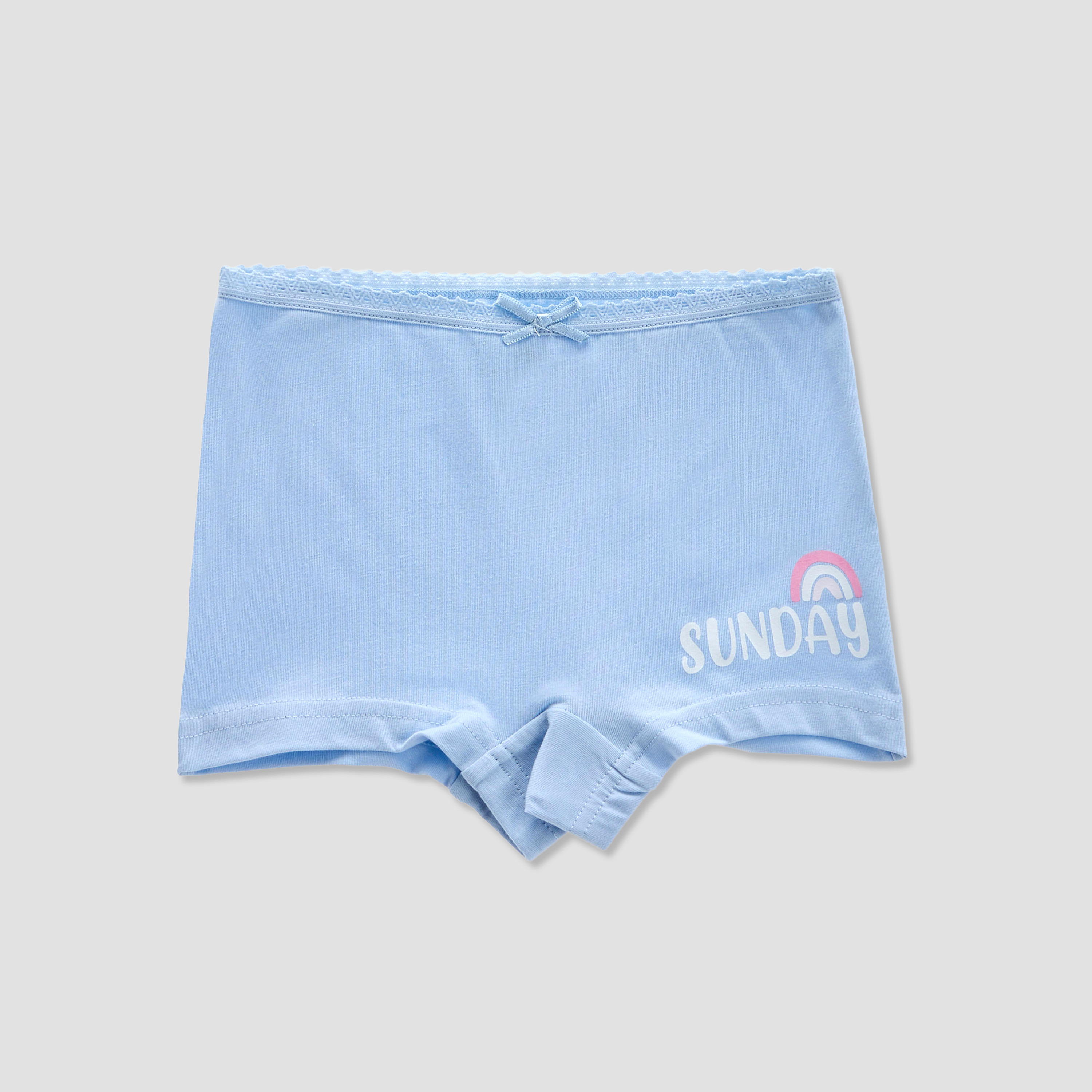 Juniors Lace Trim Boxer Briefs - Set of 7-baby-girls-clothing-innerwear-image-7
