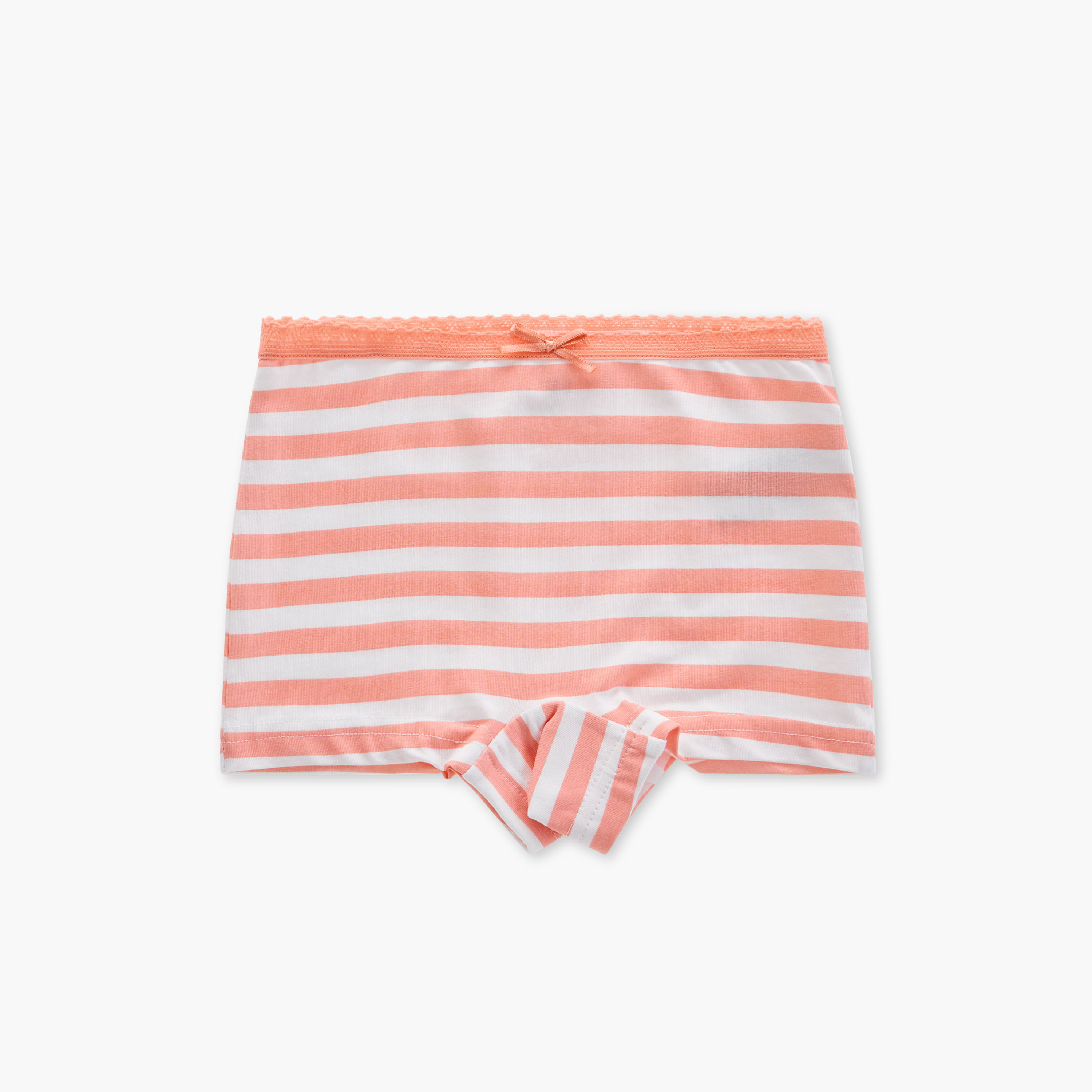 Juniors Printed Boxer Briefs with Elasticated Waistband - Set of 7-baby-girls-clothing-innerwear-image-4
