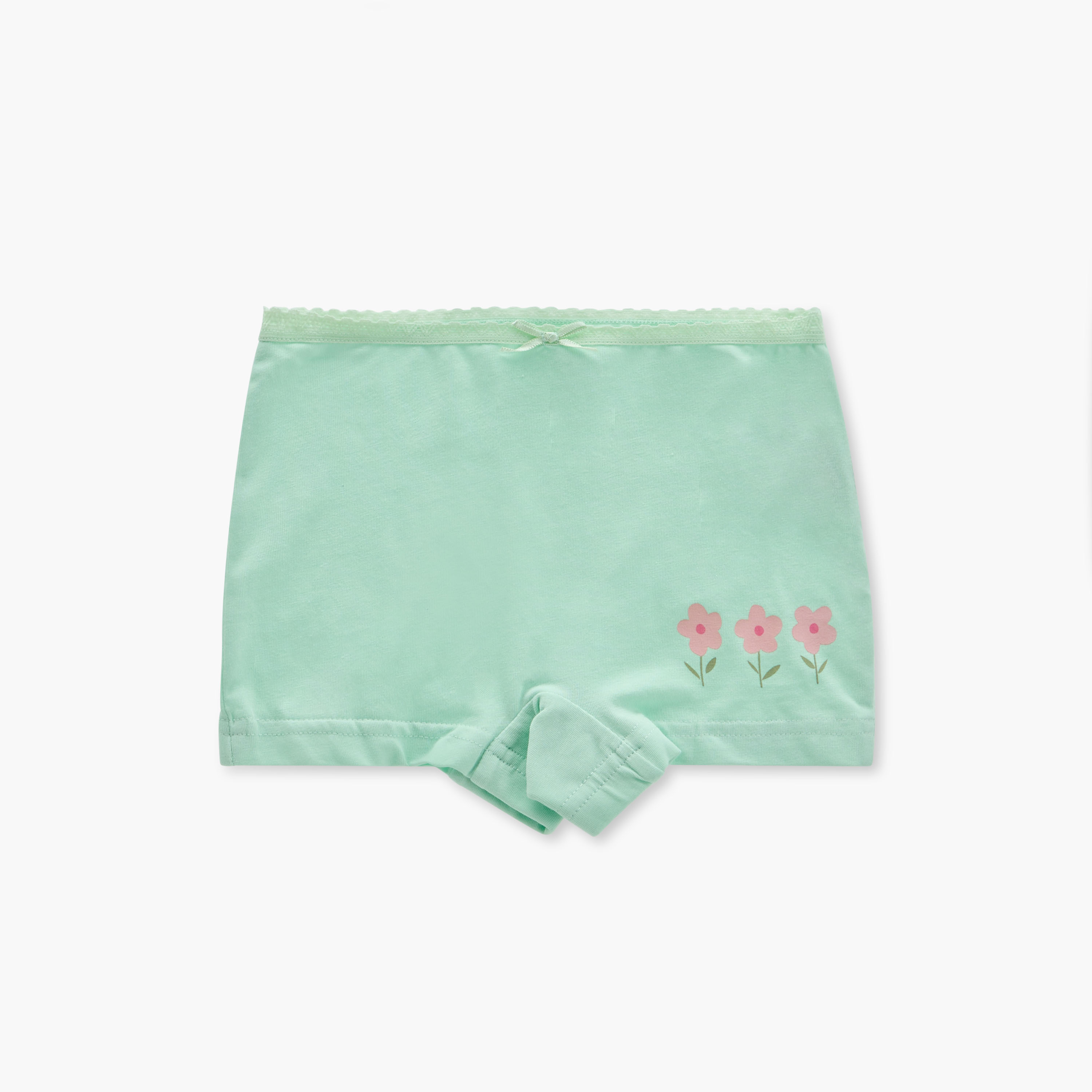 Juniors Printed Boxer Briefs with Elasticated Waistband - Set of 7-baby-girls-clothing-innerwear-image-5