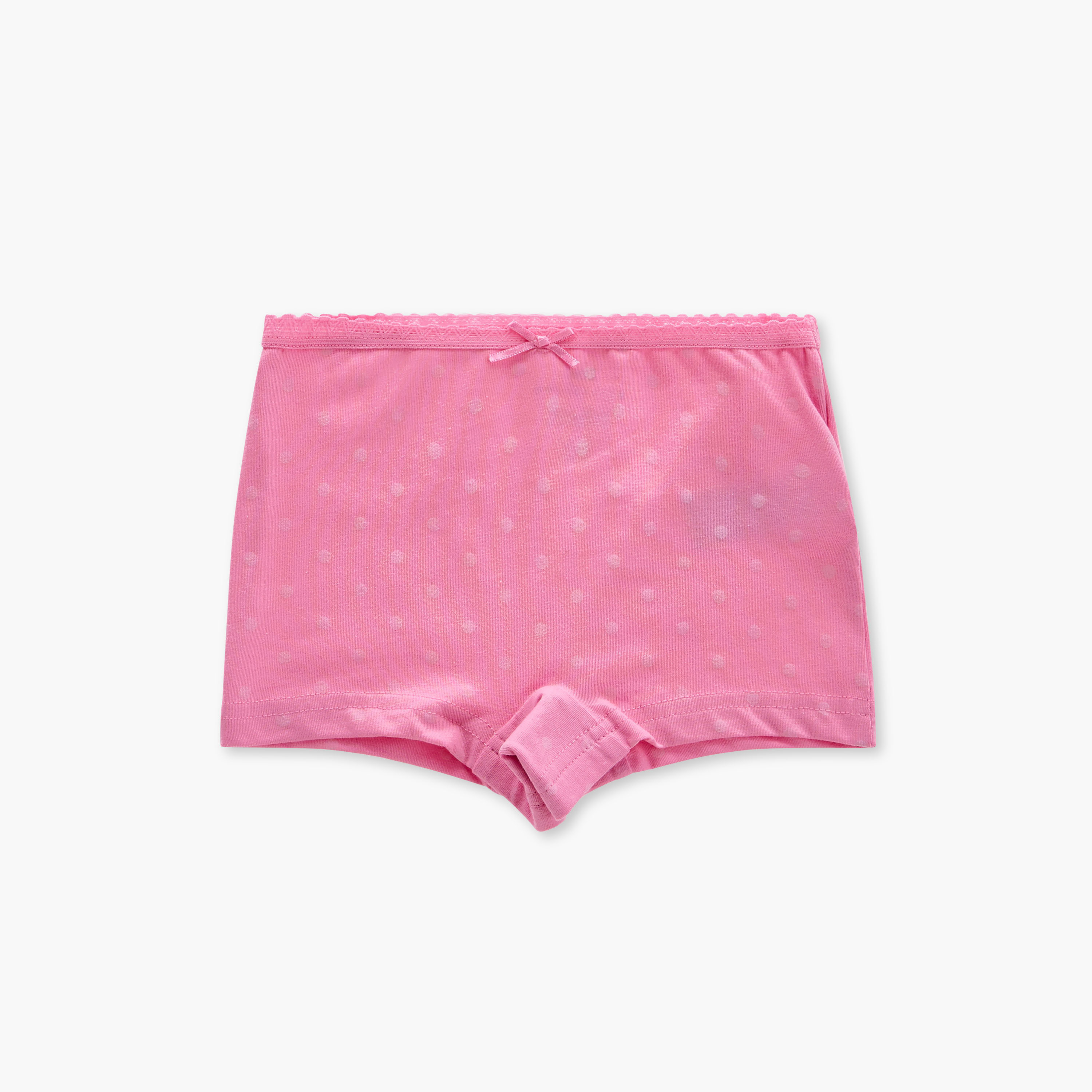 Juniors Printed Boxer Briefs with Elasticated Waistband - Set of 7-baby-girls-clothing-innerwear-image-8