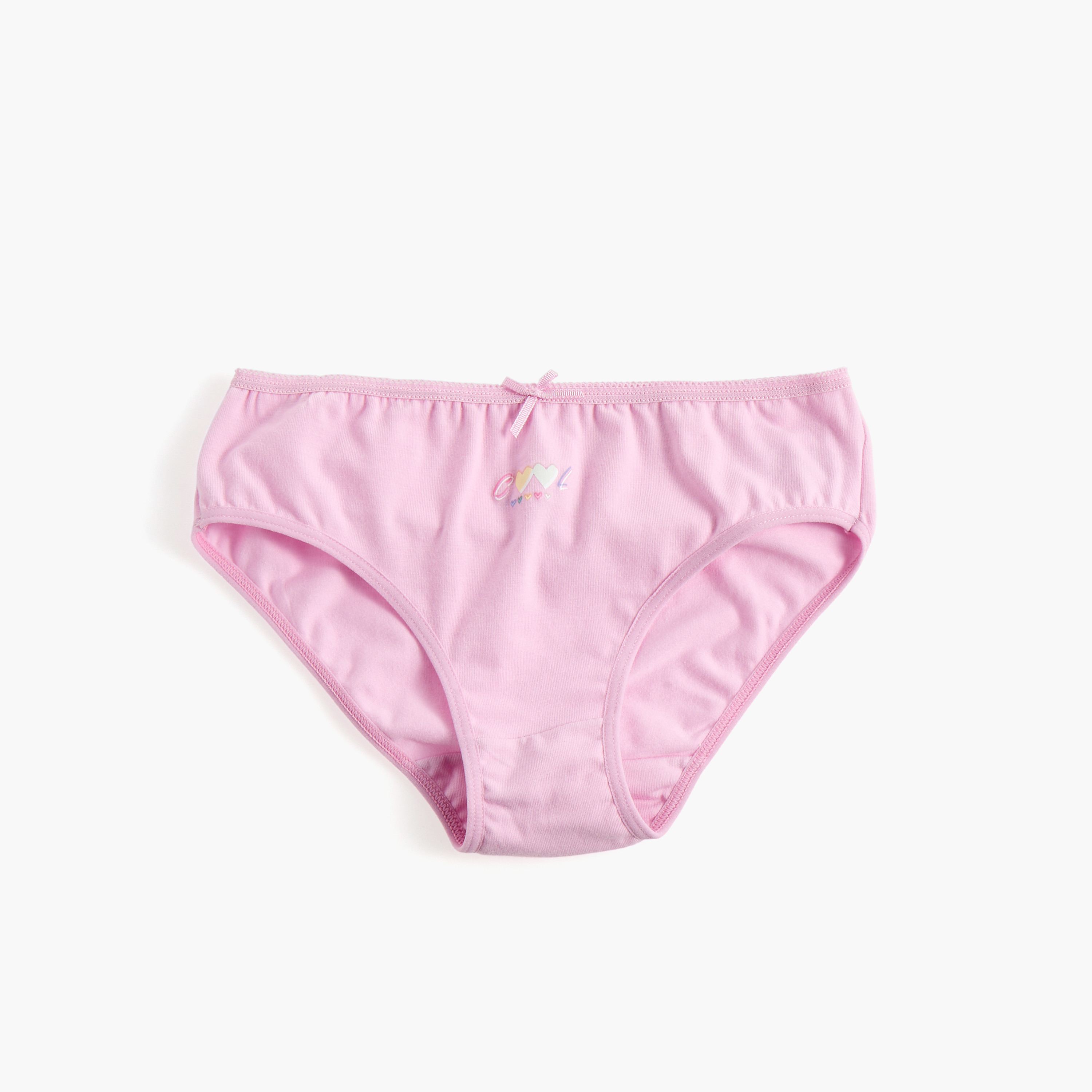 Juniors Printed Briefs with Elasticated Waistband - Set of 5-girls-clothing-innerwear-panties-image-2