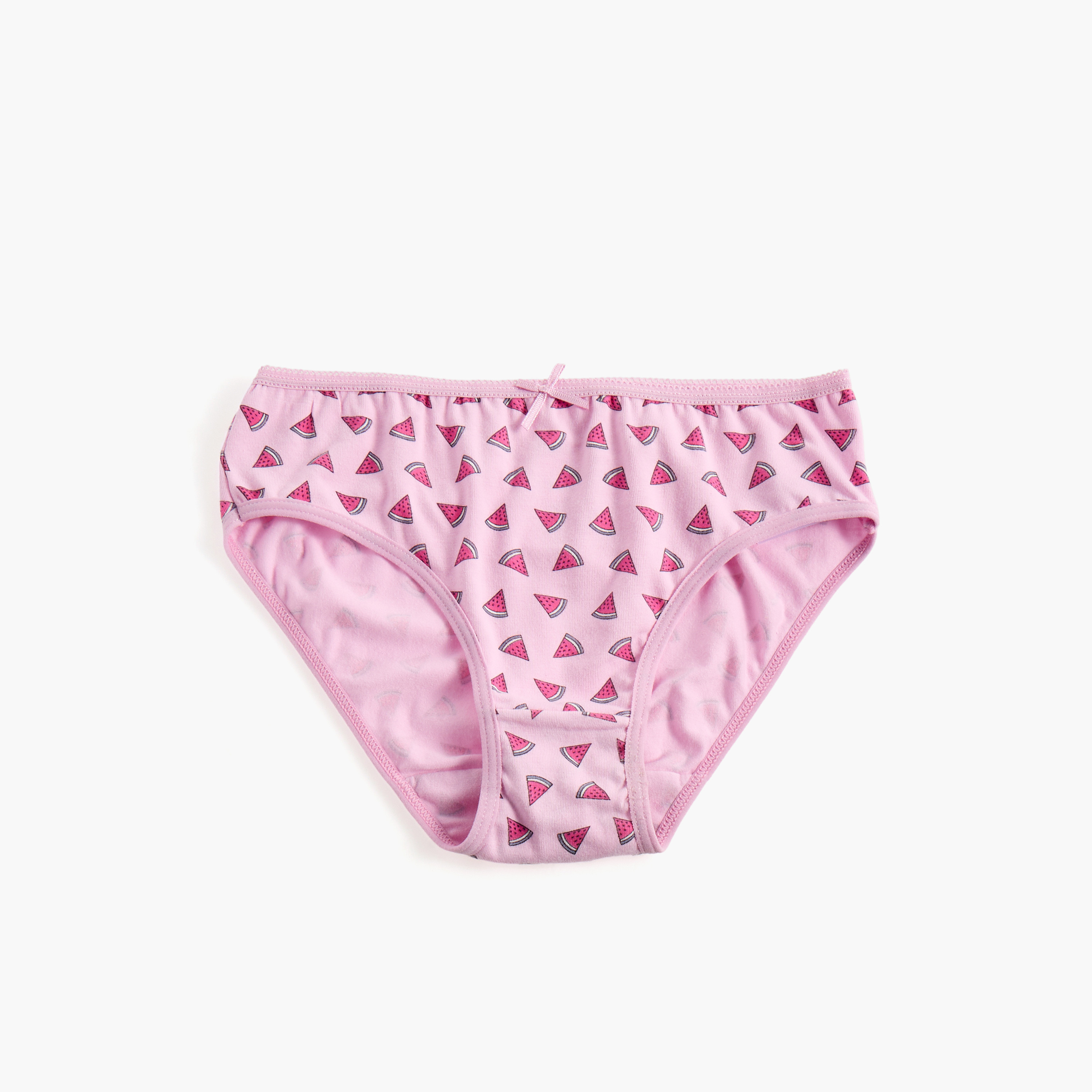 Juniors Printed Briefs with Elasticated Waistband - Set of 5-girls-clothing-innerwear-panties-image-6