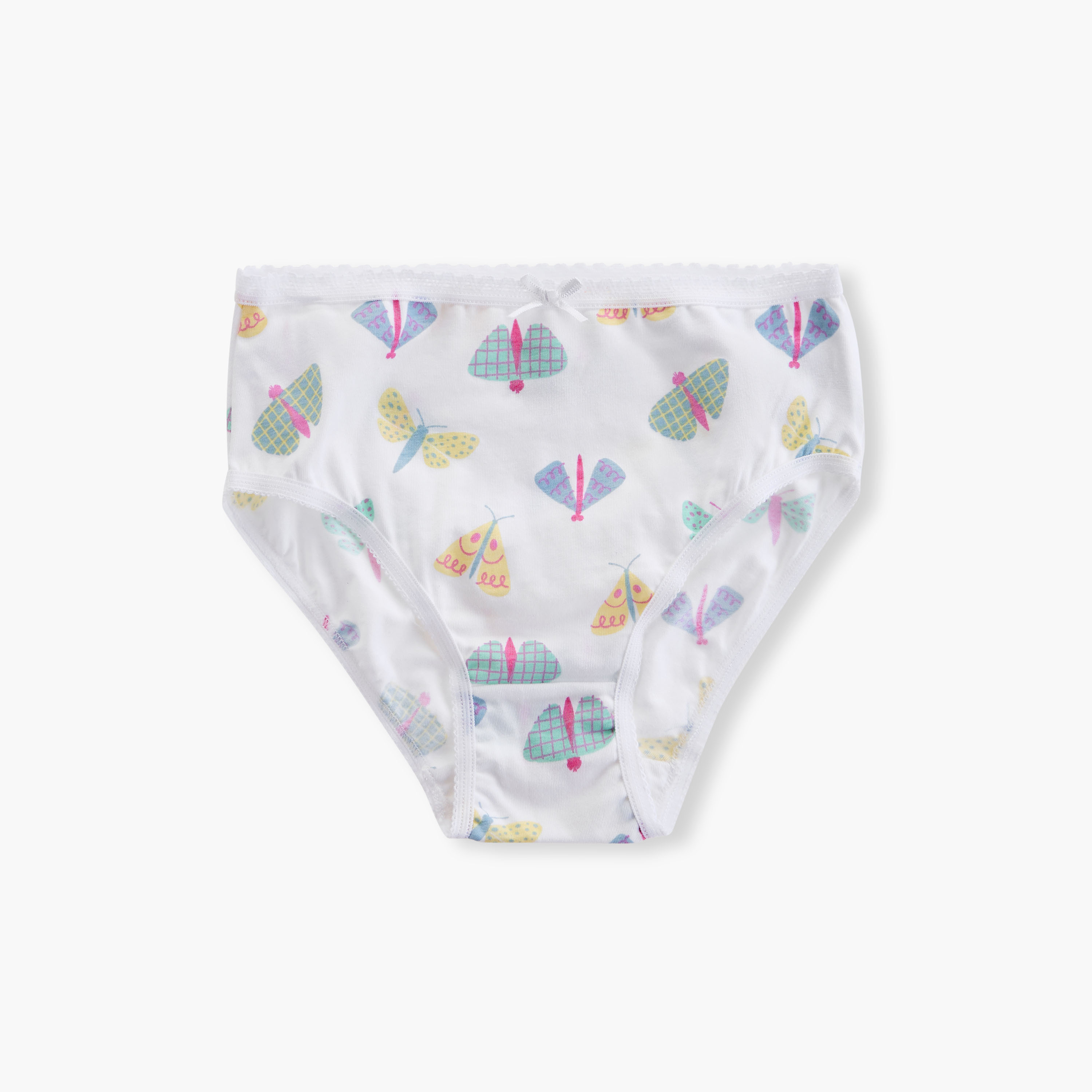 سراويل داخلية بطبعات مع خصر مطاطي من جونيورز - طقم 7 قطع-girls-clothing-innerwear-panties-image-5
