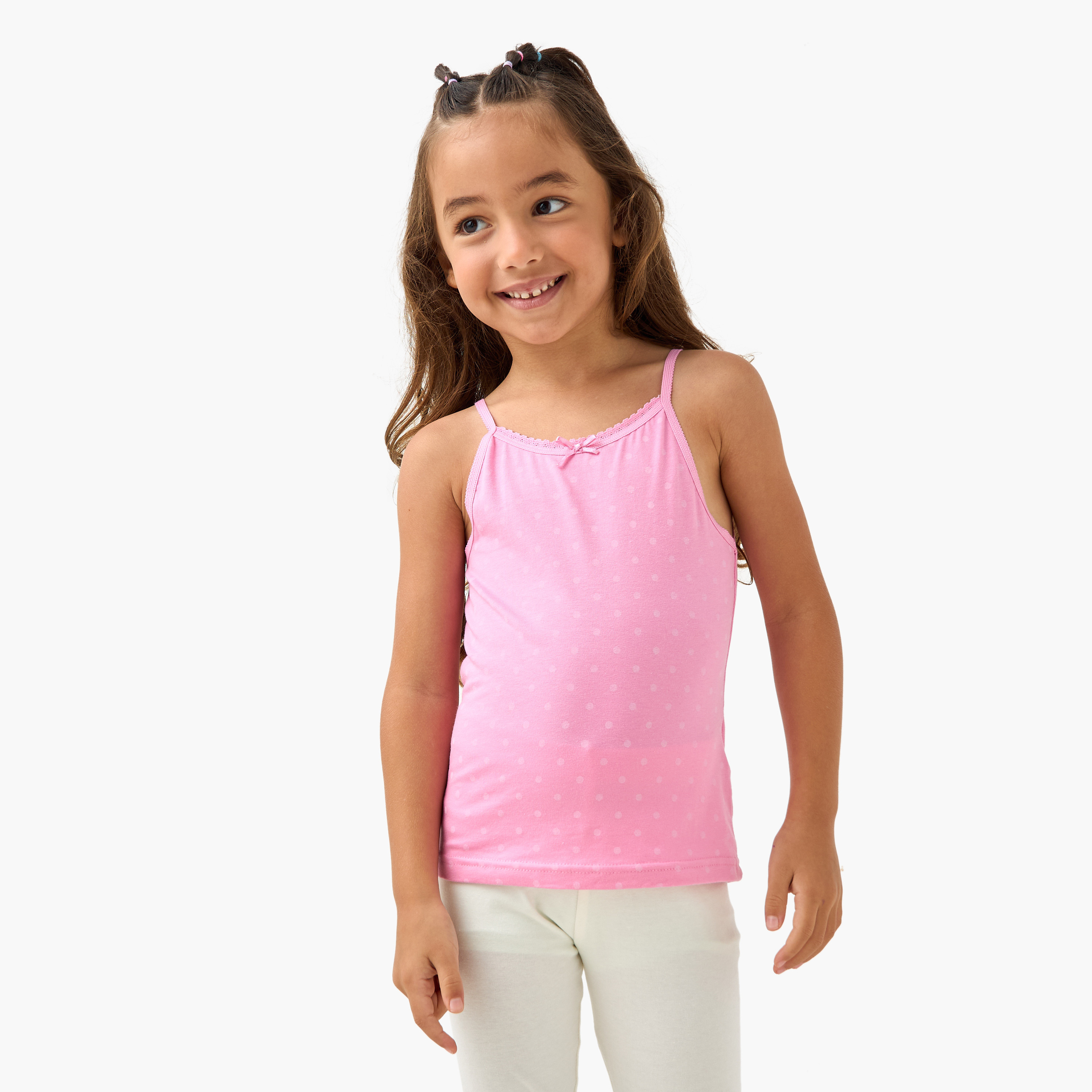 Juniors Printed Camisole - Set of 6-girls-clothing-innerwear-vests-image-5