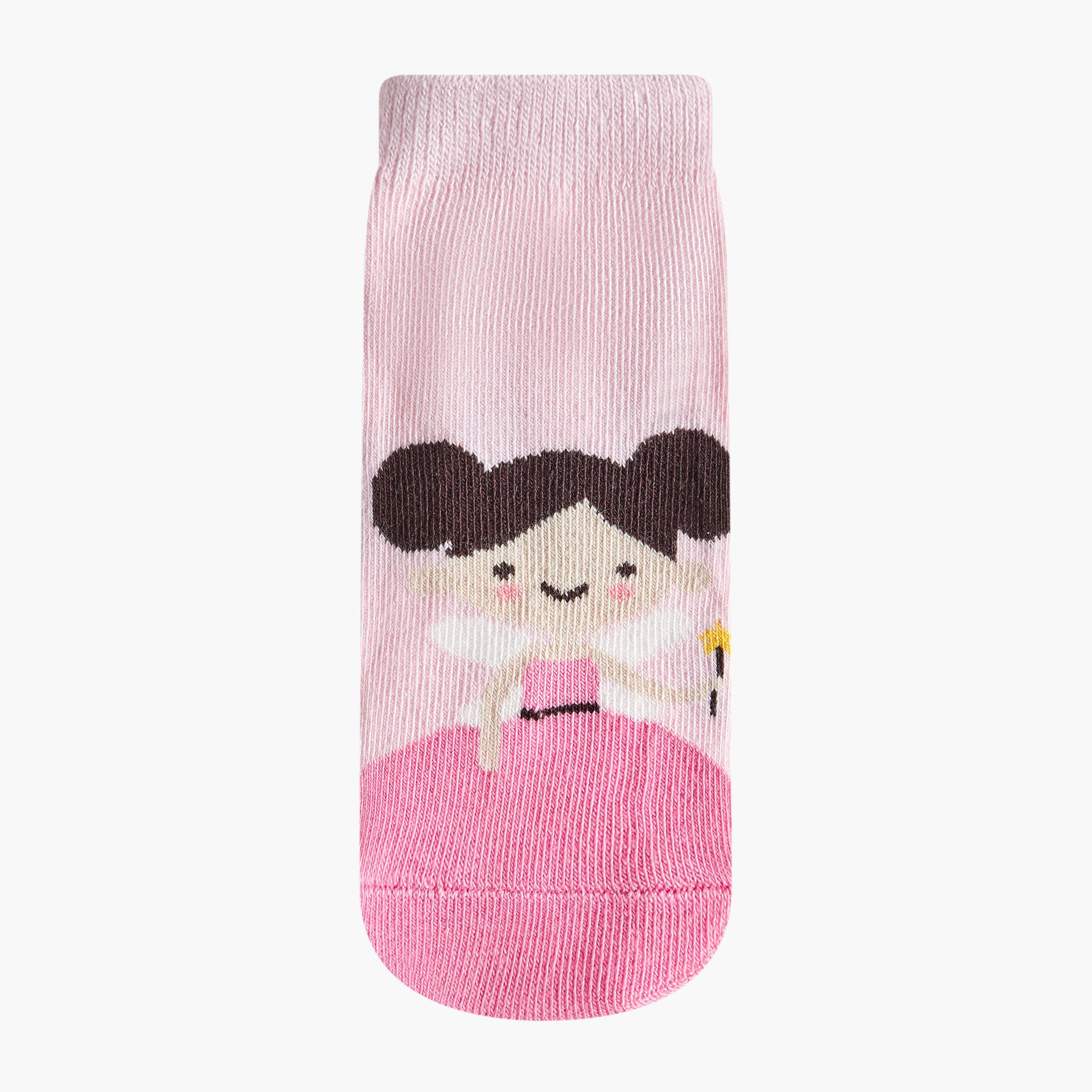Juniors Doll Print Ankle Length Socks-baby-girls-accessories-socks-image-2