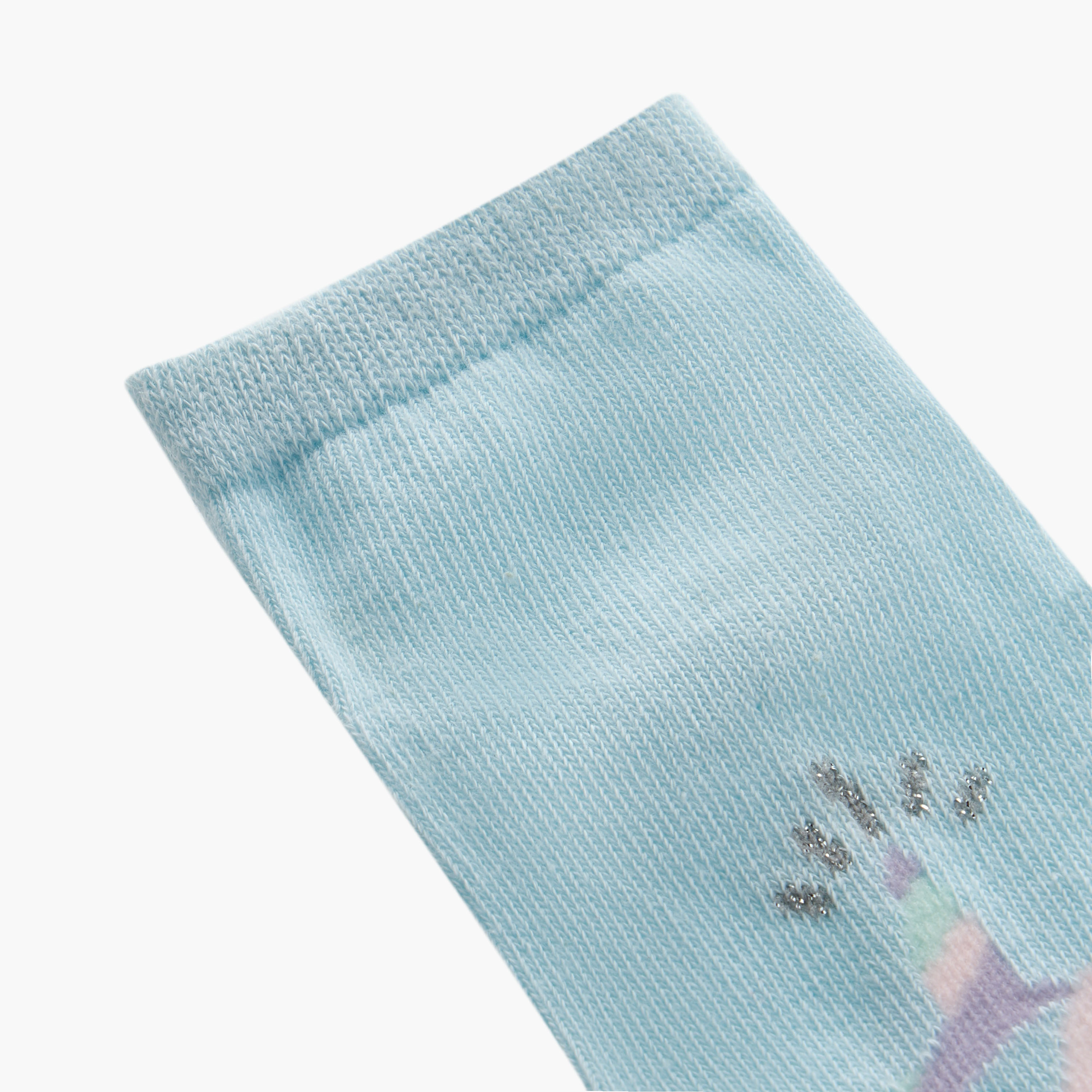 Juniors Printed Ankle Length Socks - Set of 3-baby-girls-accessories-socks-image-5