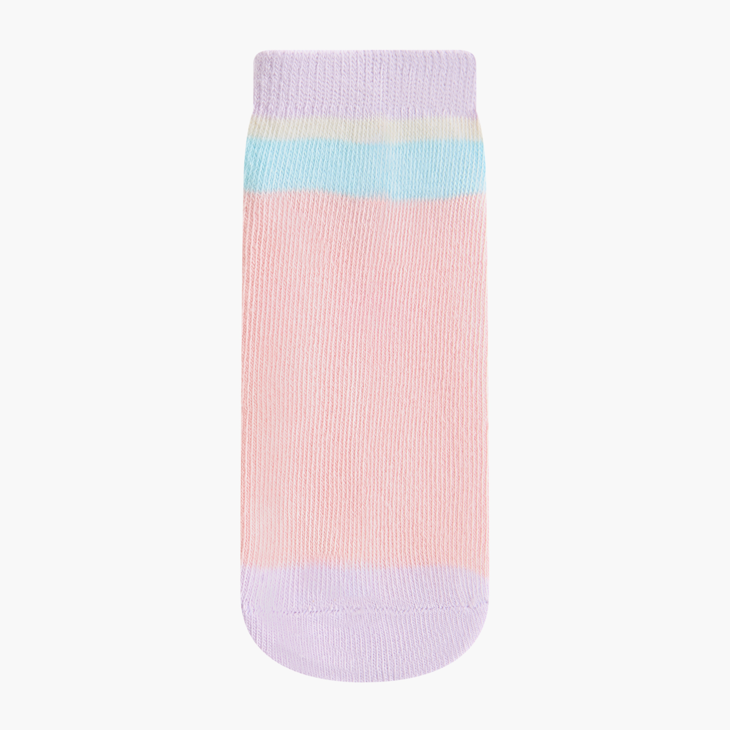 Juniors Textured Ankle Length Socks - Set of 7-baby-girls-accessories-socks-image-2