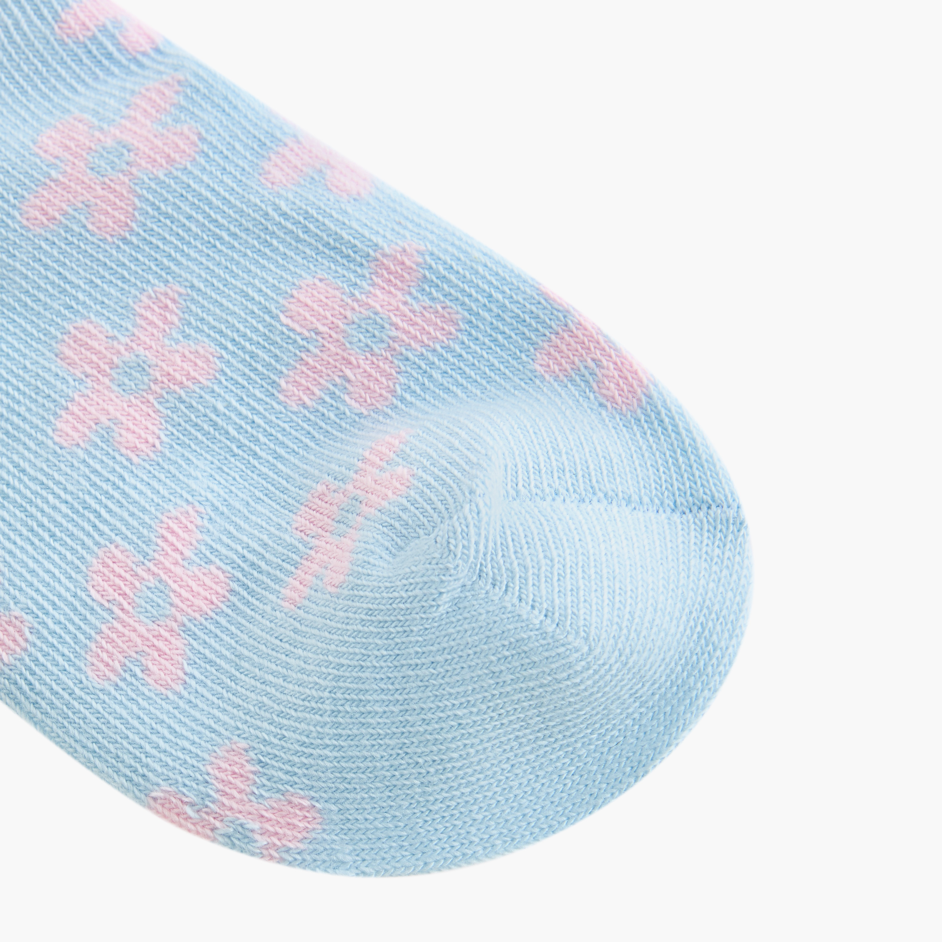 Juniors Textured Ankle Length Socks - Set of 7-baby-girls-accessories-socks-image-5