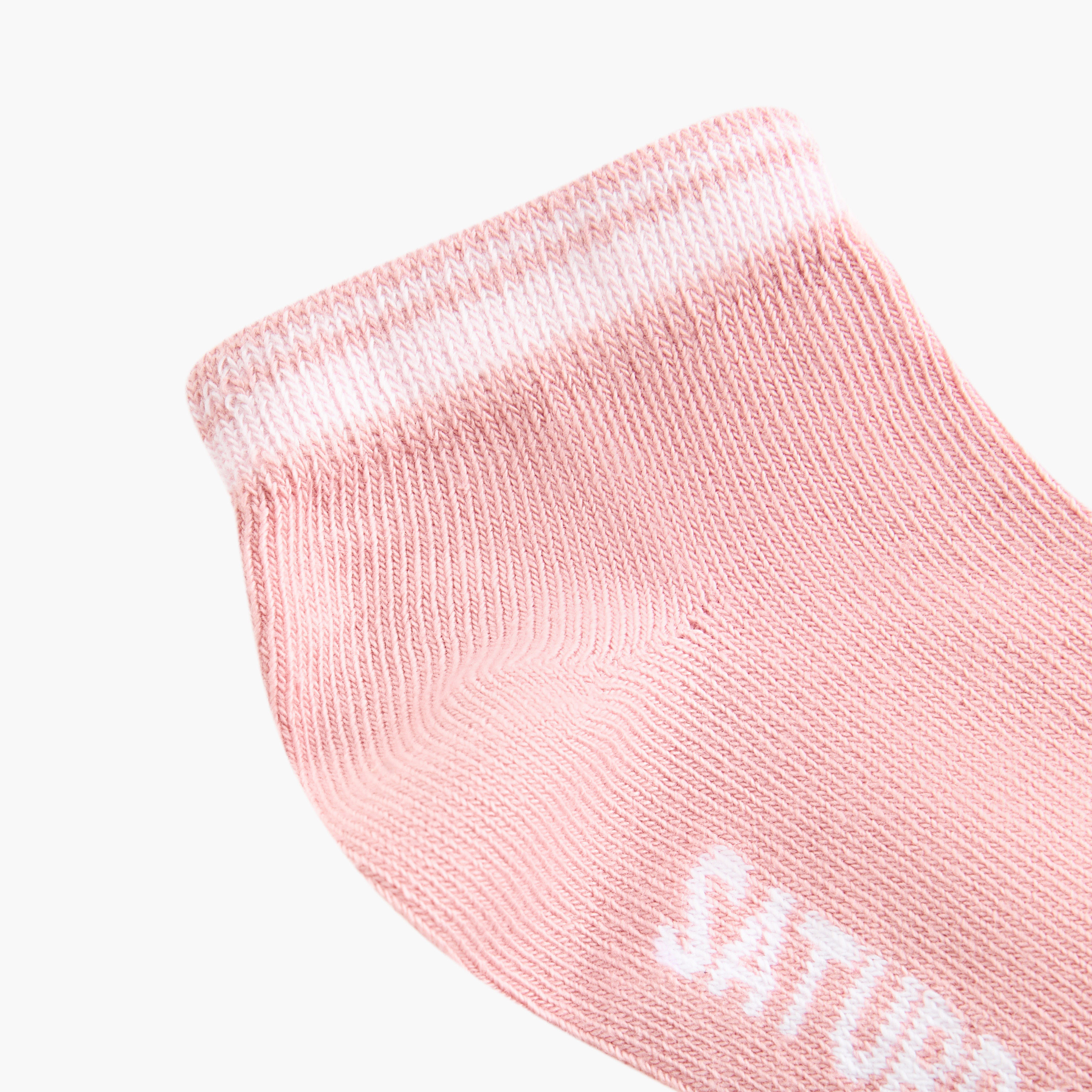 Juniors Printed Ankle Length Socks - Set of 7-baby-girls-accessories-socks-image-3