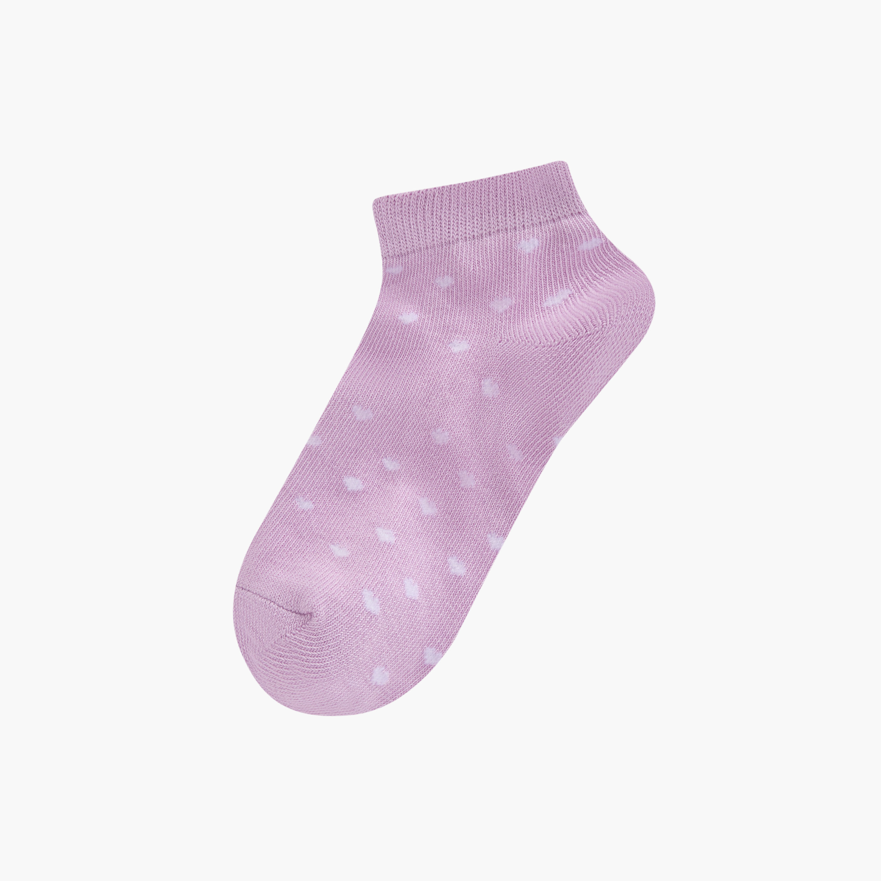 Juniors Printed Ankle Length Socks - Set of 7-baby-girls-accessories-socks-image-2
