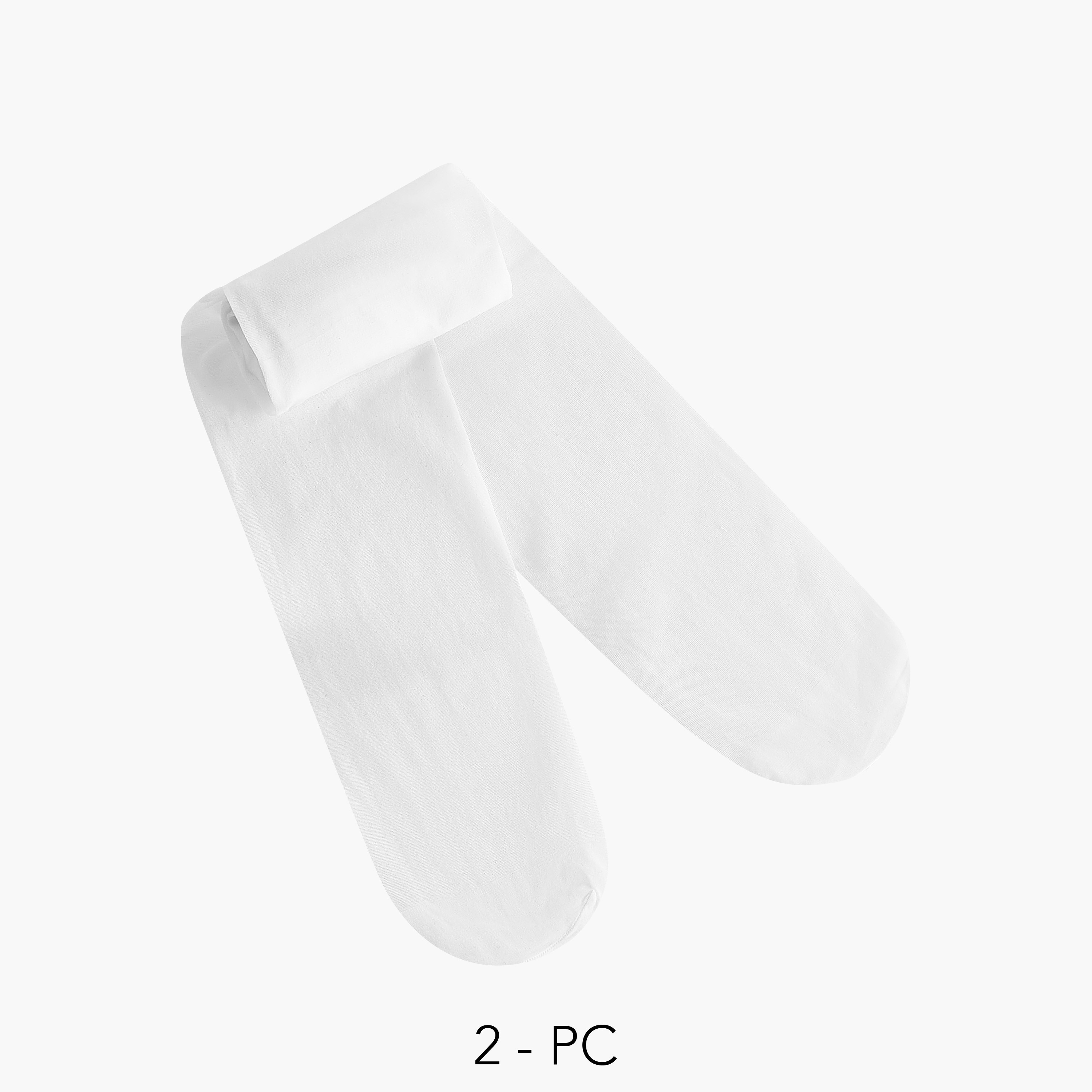 Juniors Cotton Tights with Elasticated Waistband-girls-accessories-socks-image-1