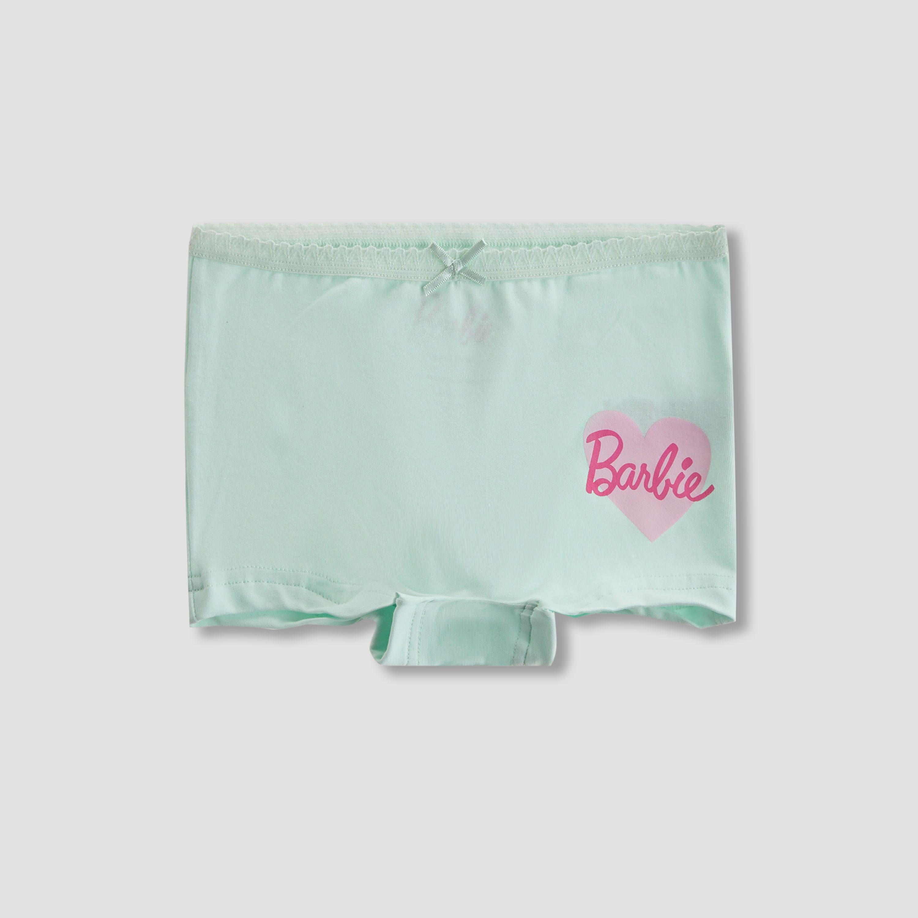 Pack of 3 Cotton Boxers with Barbie Print-baby-girls-clothing-innerwear-image-3