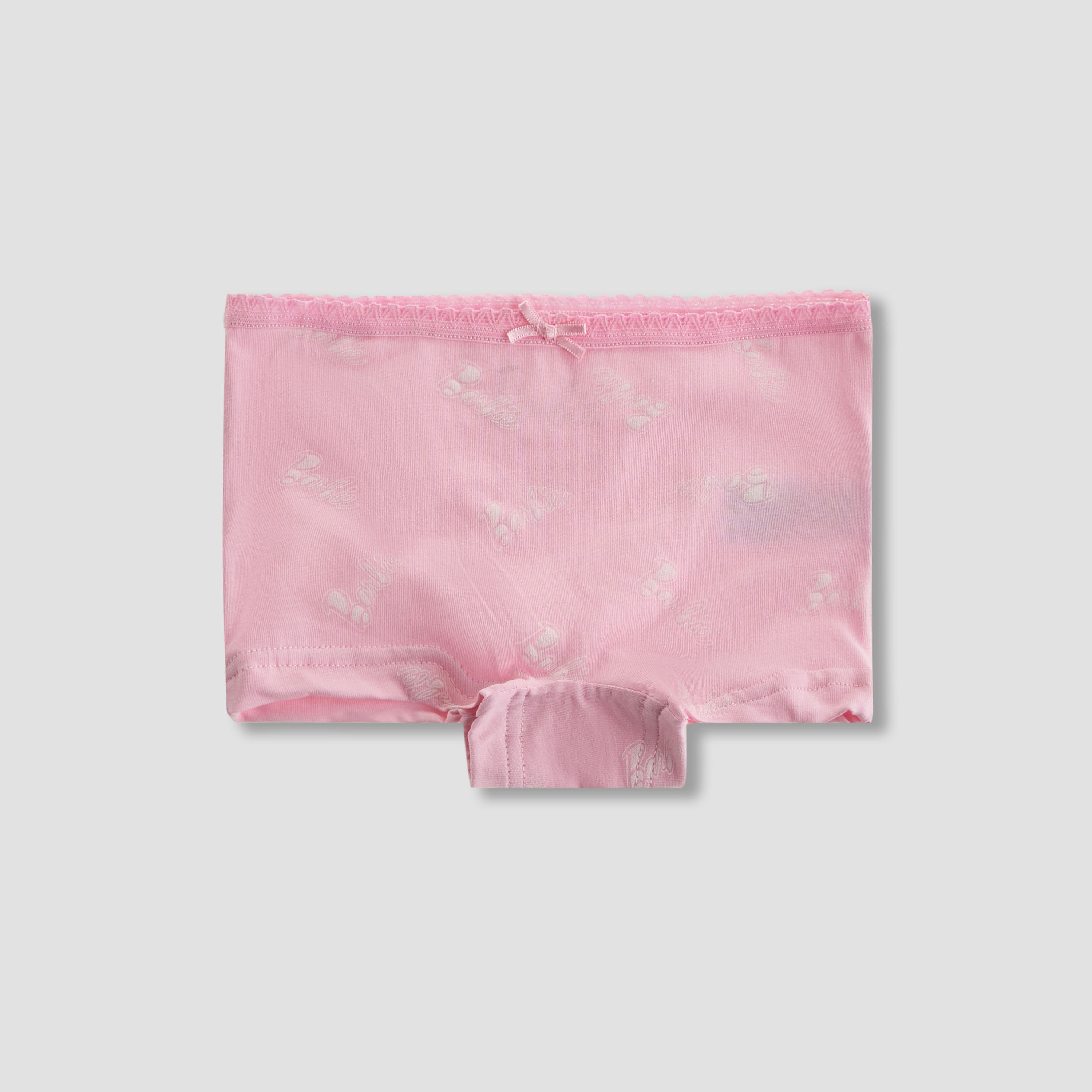 Pack of 3 Cotton Boxers with Barbie Print-baby-girls-clothing-innerwear-image-4