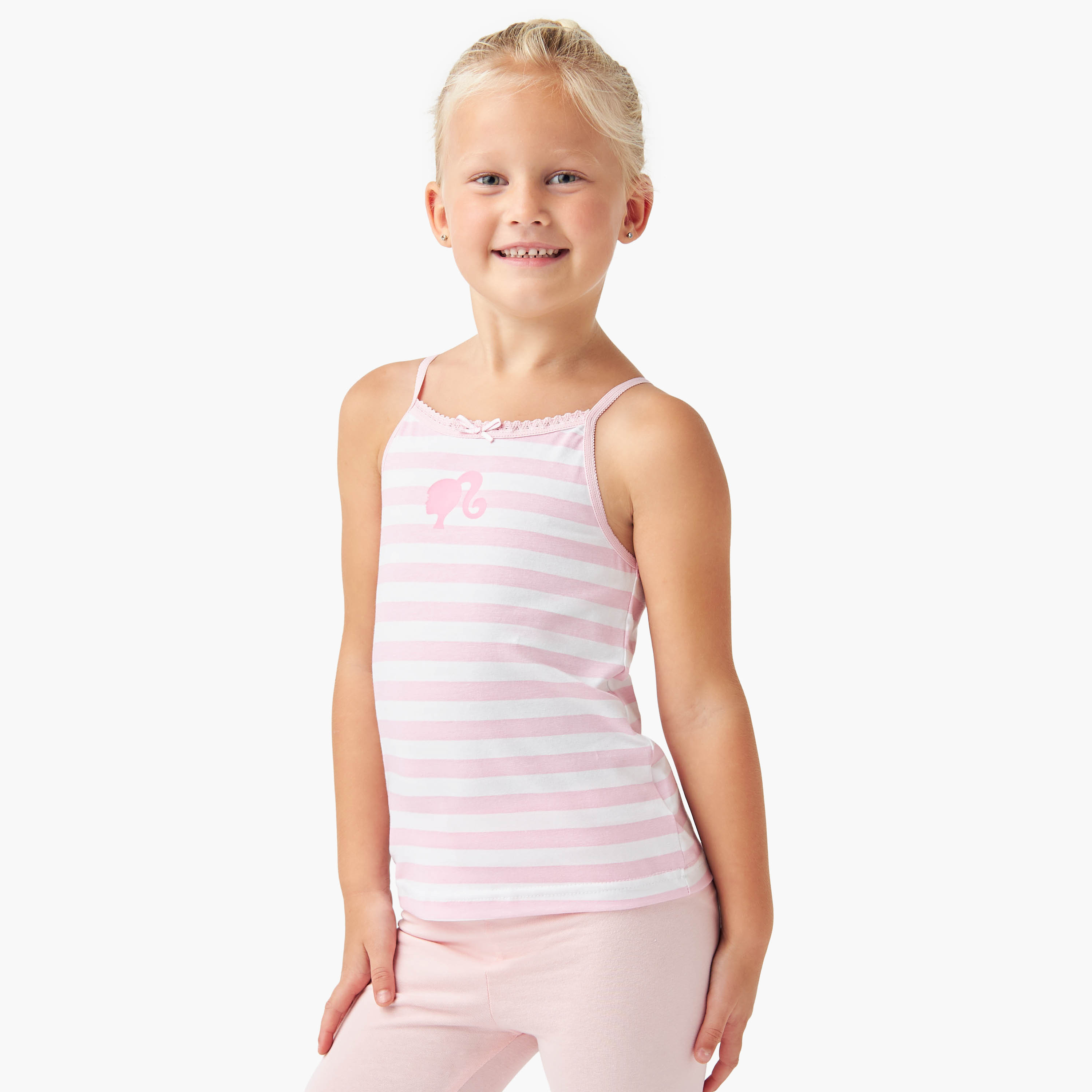 طقم فيستات بزينة فيونكة وطبعات عدد 3-girls-clothing-innerwear-vests-image-4