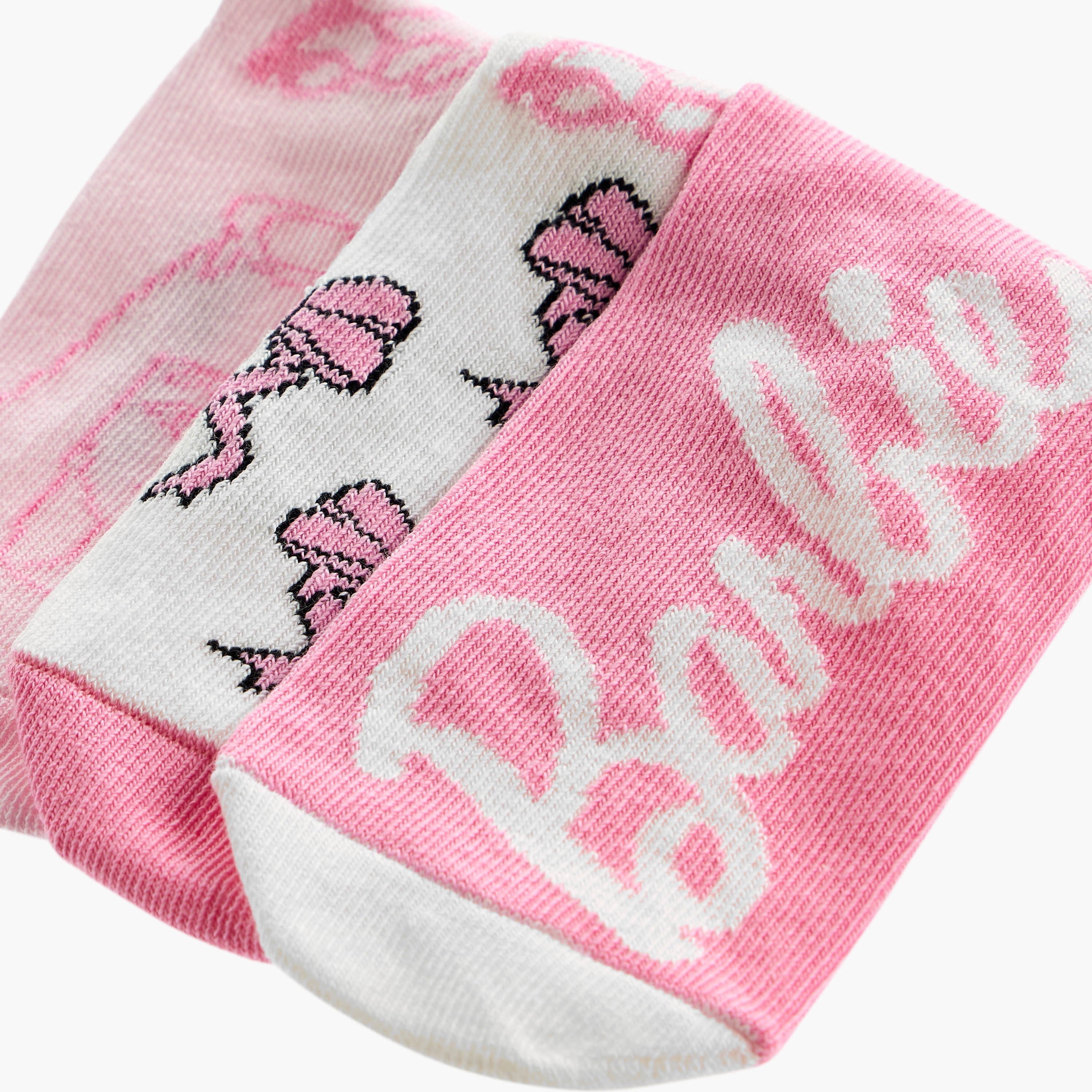 Barbie Print Socks - Set of 3-baby-girls-accessories-socks-image-3