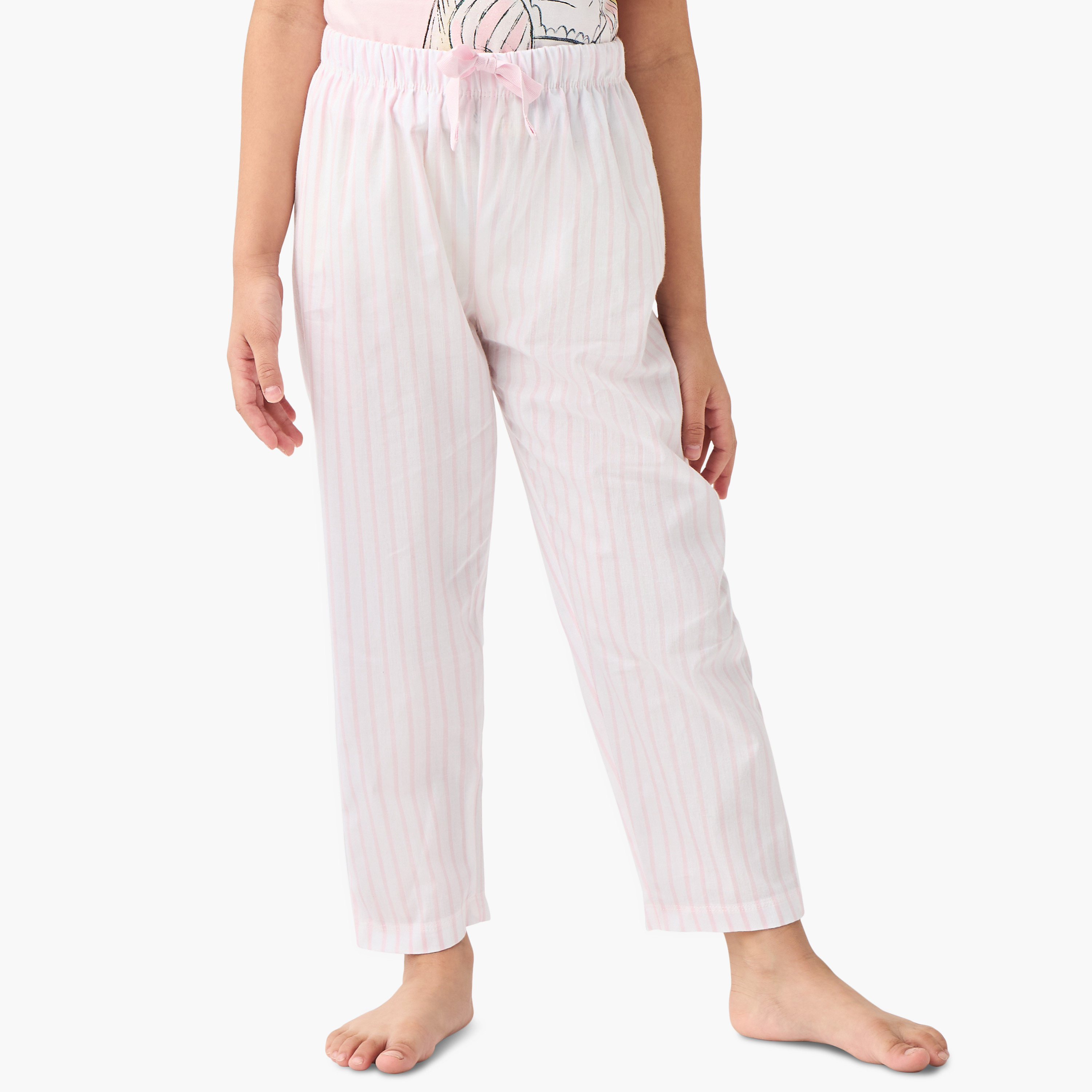 Disney Rapunzel Print T-shirt and Pyjama Set-baby-girls-clothing-nightwear-pyjamasets-image-3