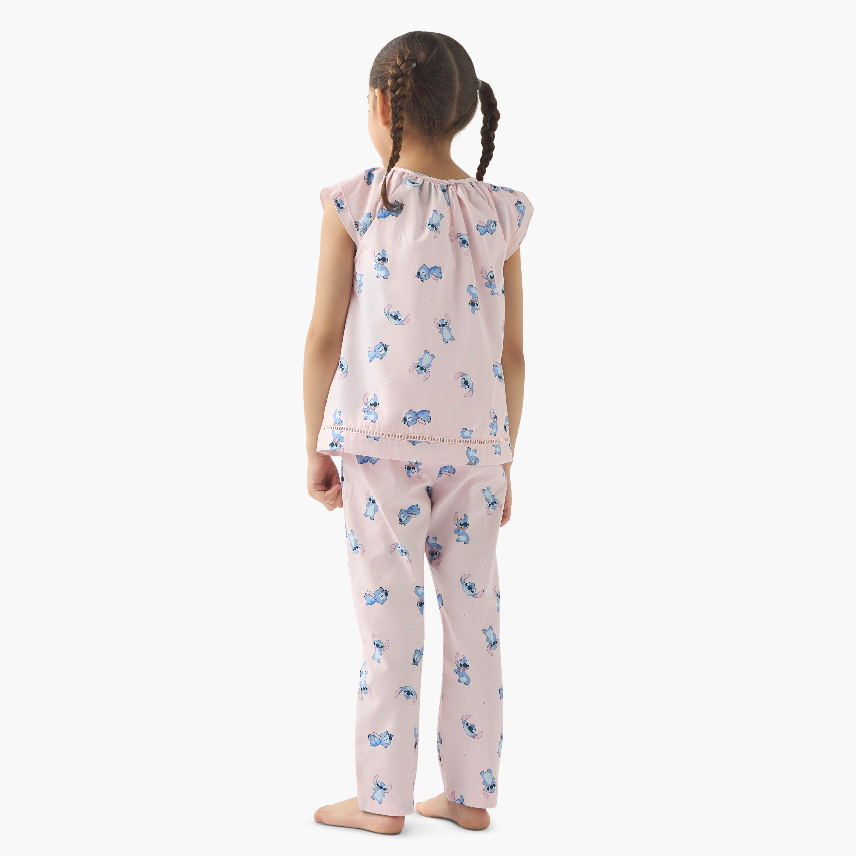 مجموعة بلوزة دون أكمام وبنطلون بيجاما بطبعات من ديزني-girls-clothing-nightwear-image-4