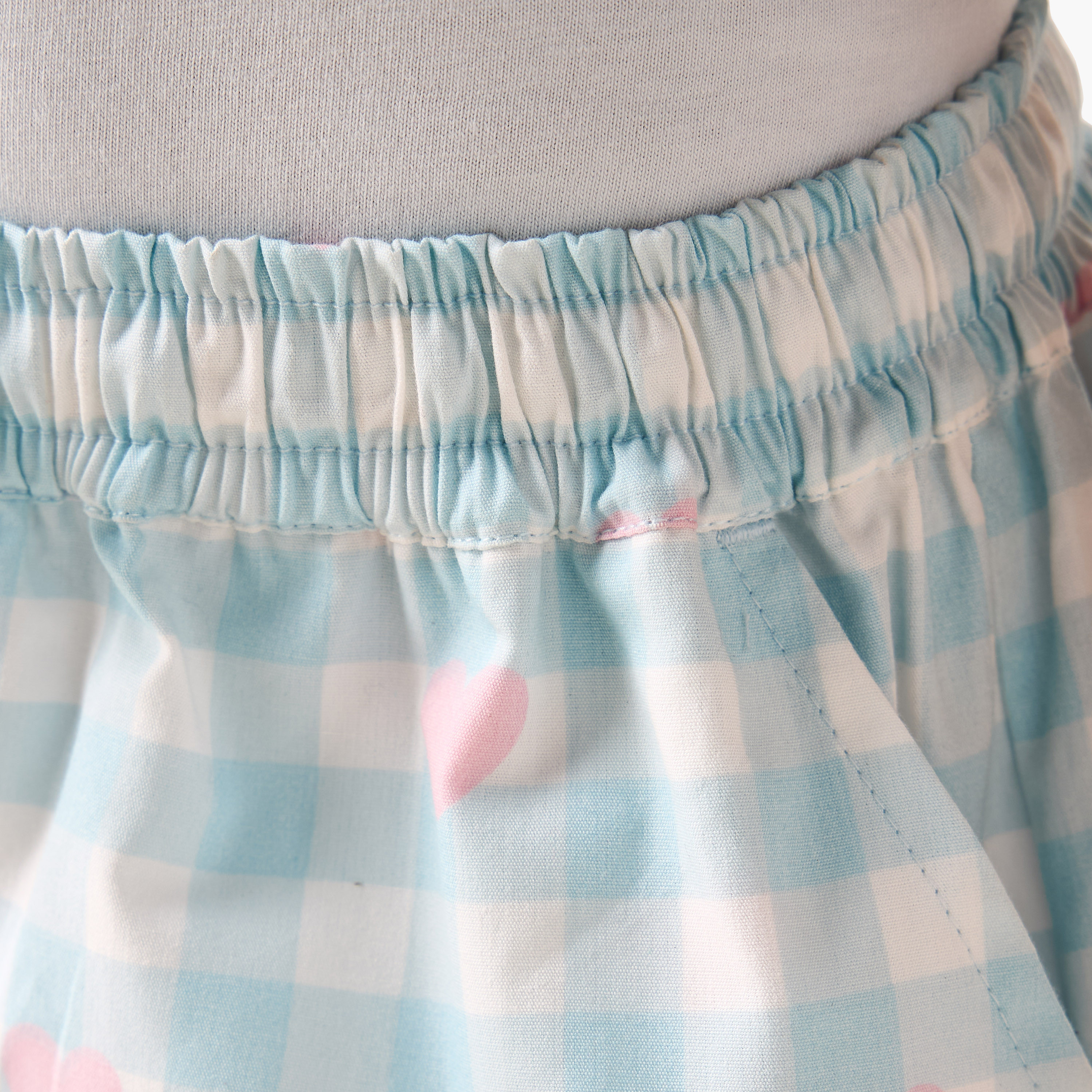 طقم شورت وتيشيرت بطبعات ستيتش من ديزني-girls-clothing-nightwear-image-6