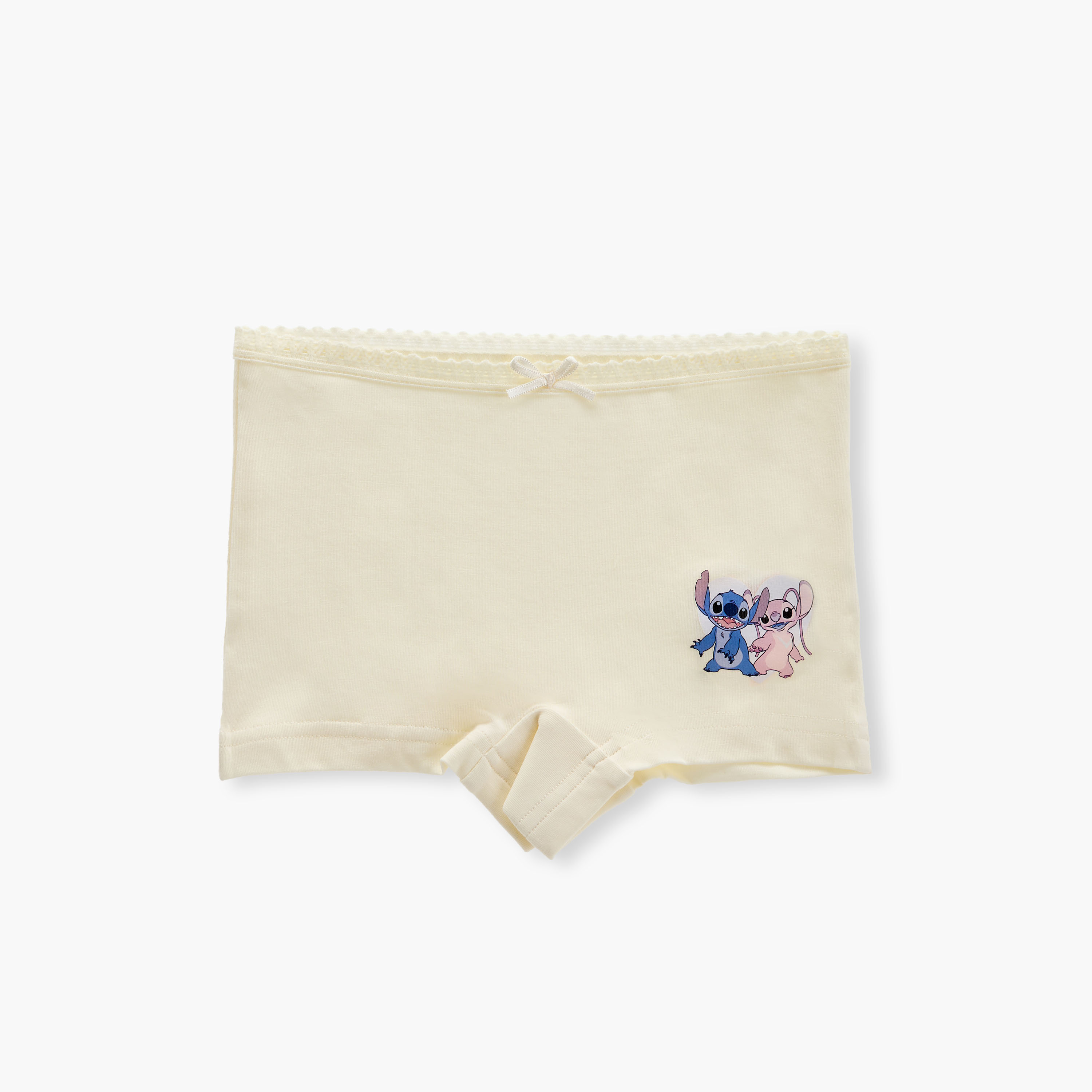 Disney Angel and Stitch Print Boxer Briefs - Set of 3-girls-clothing-innerwear-panties-image-4