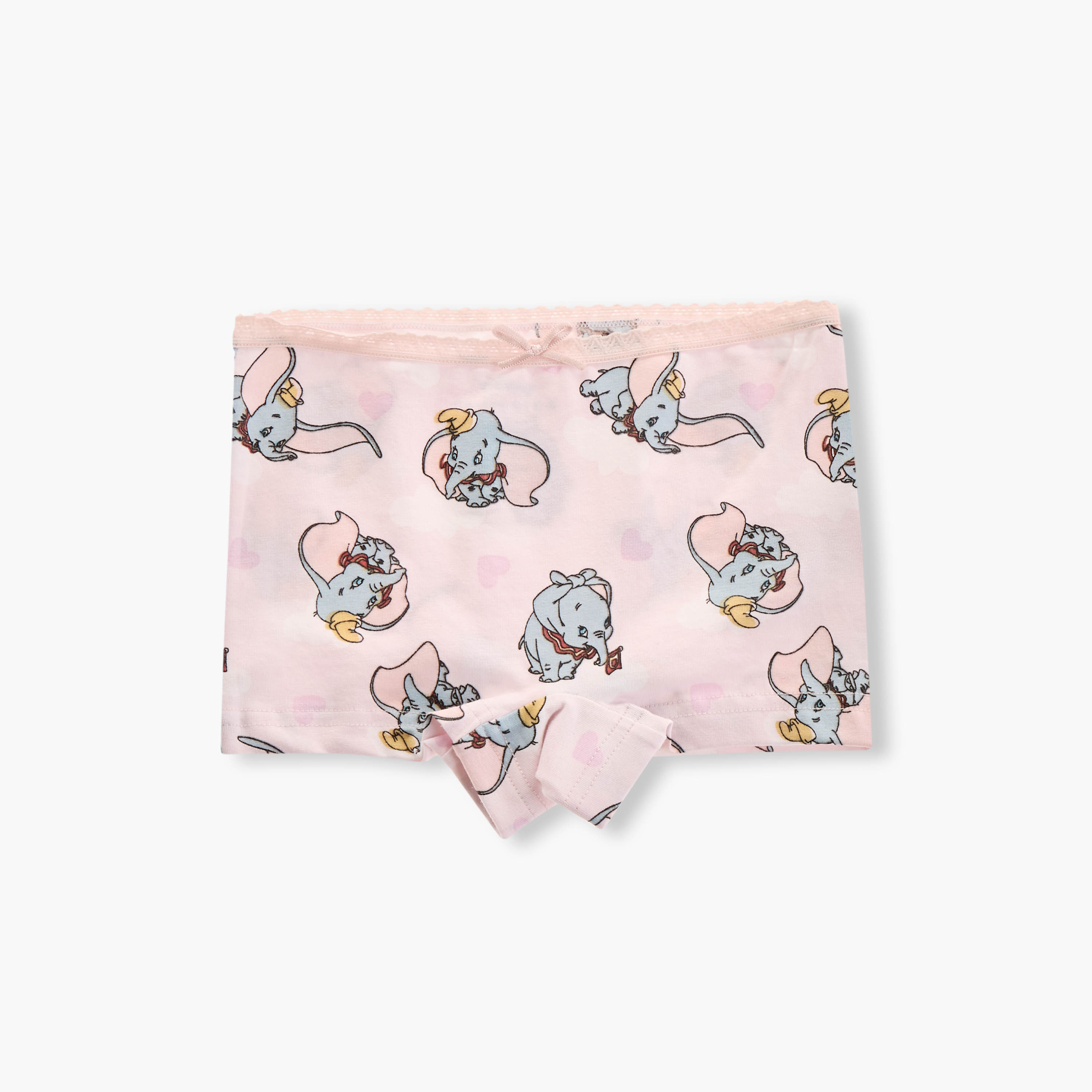 طقم سراويل بوكسر داخلية بتفاصيل فيونكة وطبعات دومبو من جونيورز عدد 3-baby-girls-clothing-innerwear-image-4