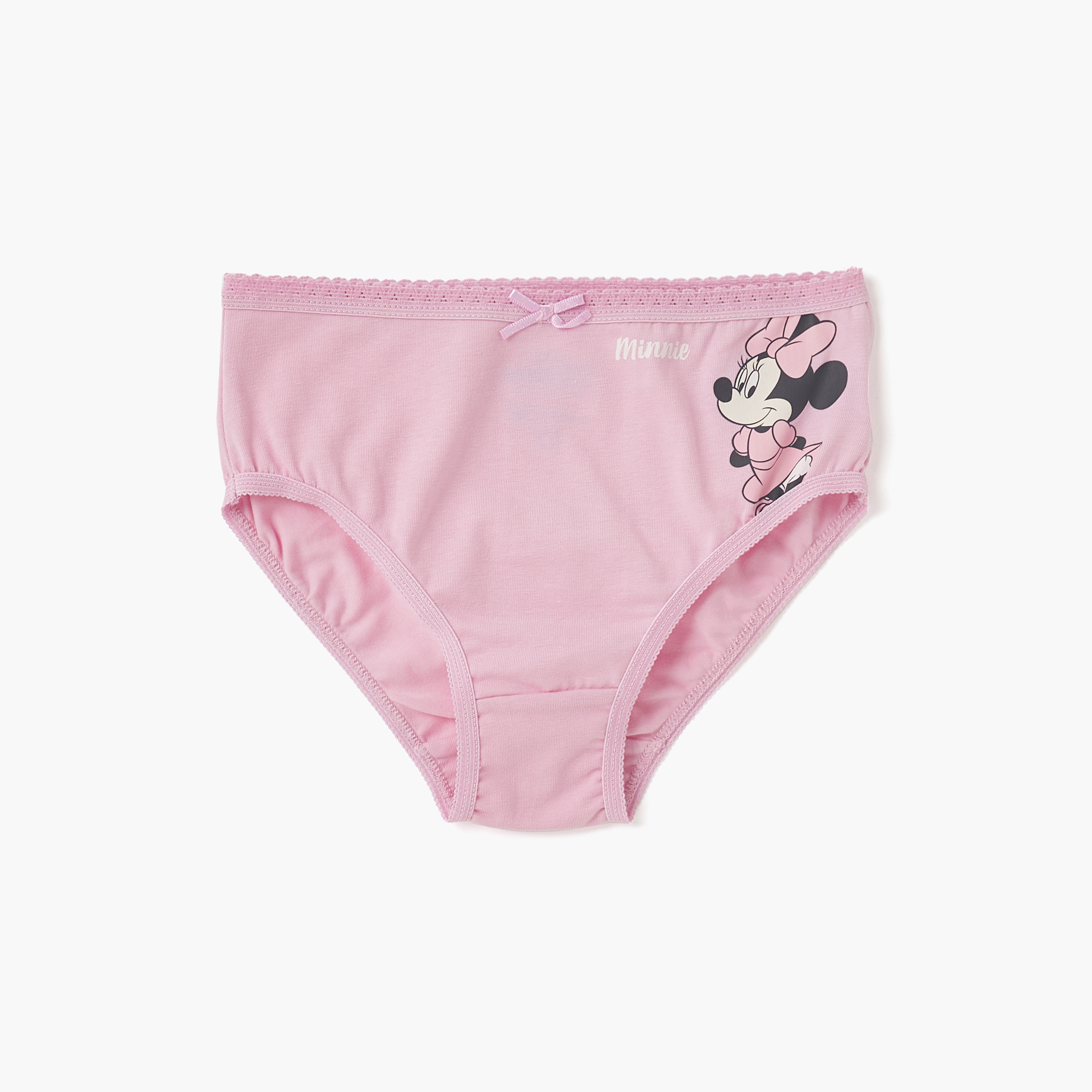 Disney Minnie Mouse and Daisy Duck Print Briefs - Set of 3-girls-clothing-innerwear-panties-image-3