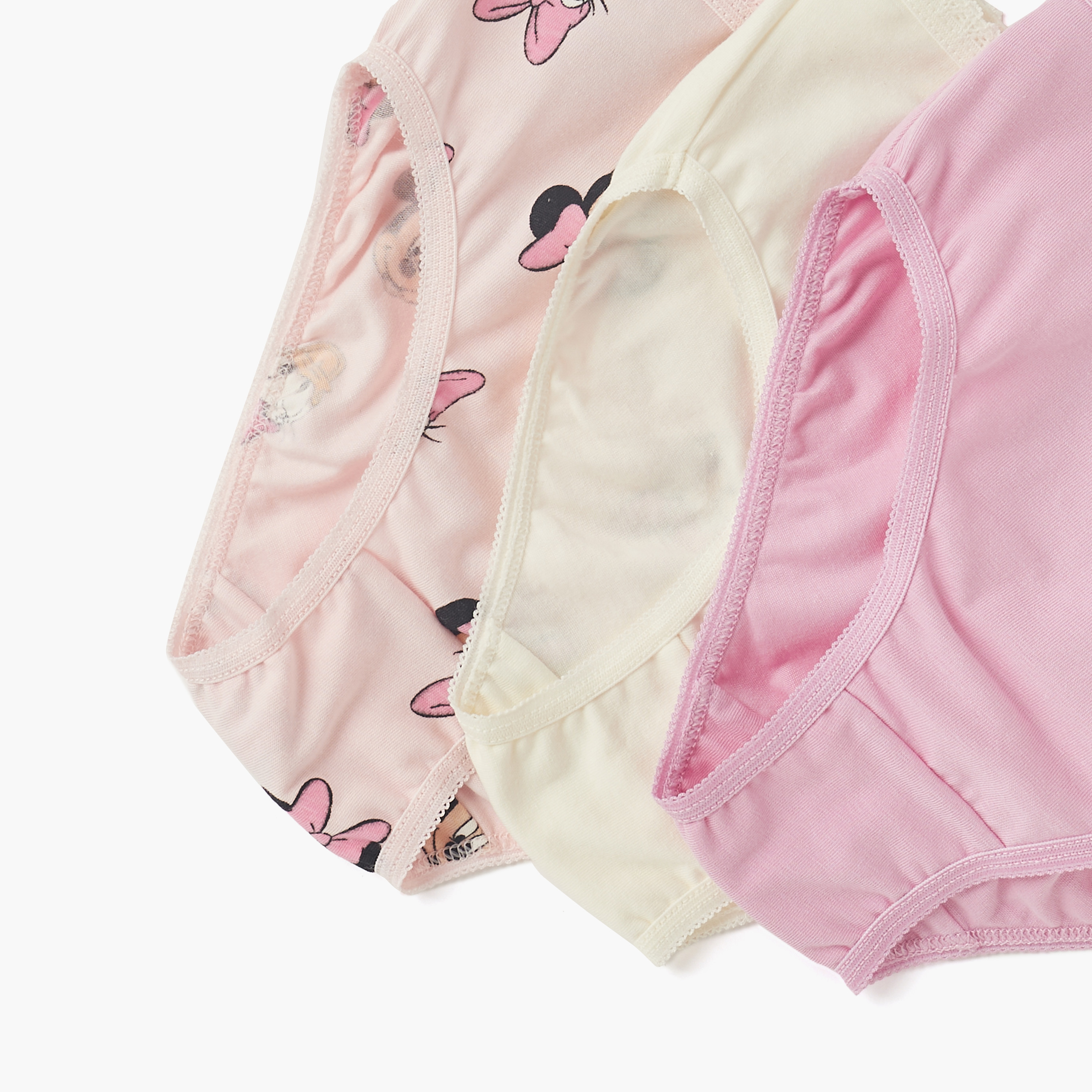 Disney Minnie Mouse and Daisy Duck Print Briefs - Set of 3-girls-clothing-innerwear-panties-image-6