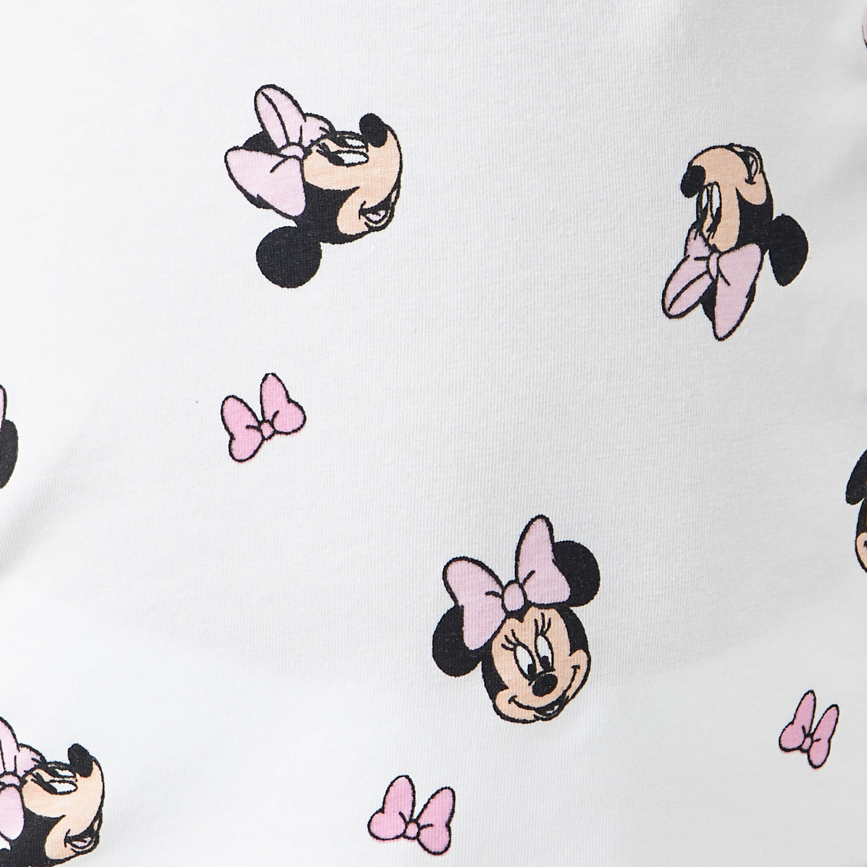 Disney Minnie Mouse Print Vest with Bow Accent - Set of 3-girls-clothing-innerwear-vests-image-8