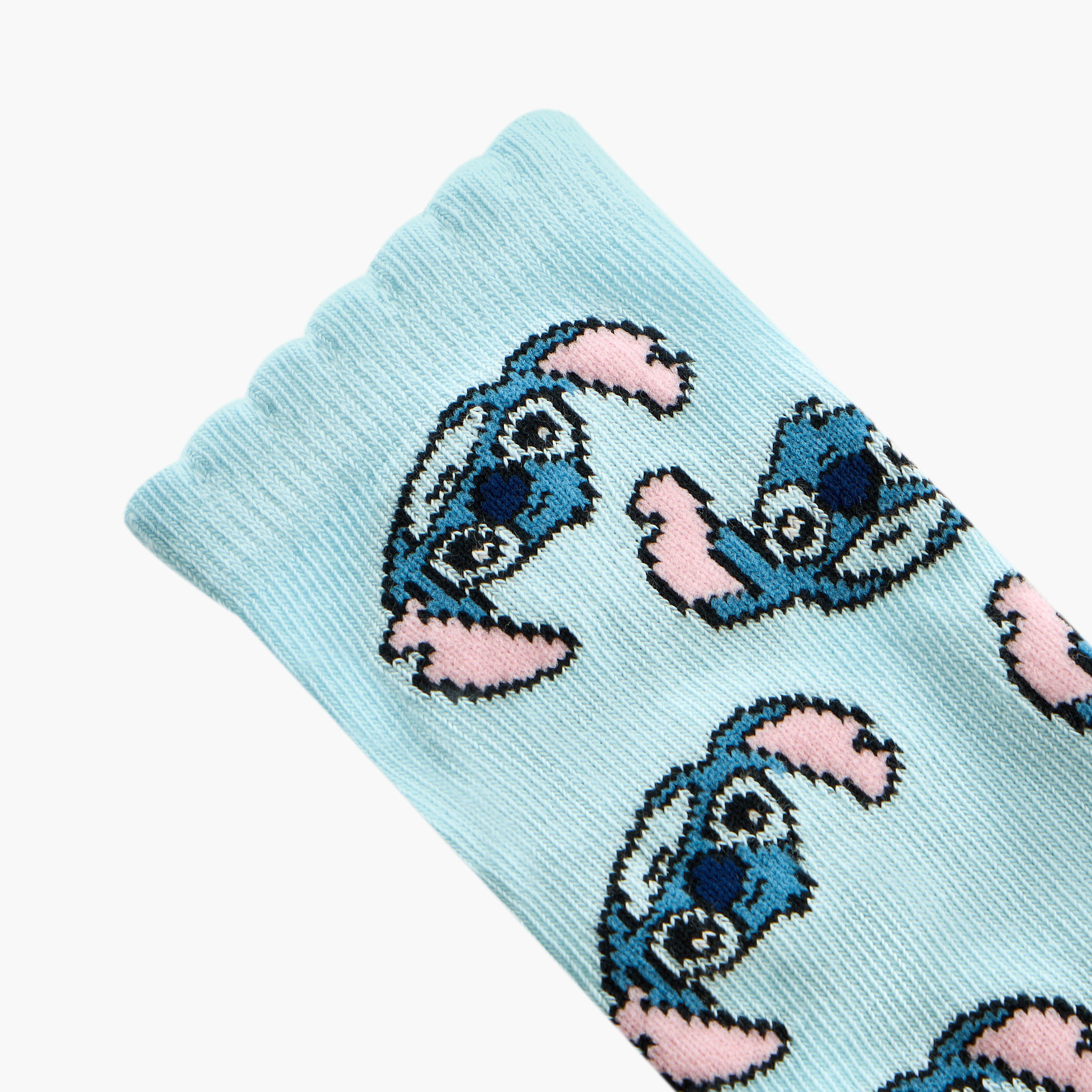 Disney Stitch Print Socks - Set of 3-baby-girls-accessories-socks-image-4