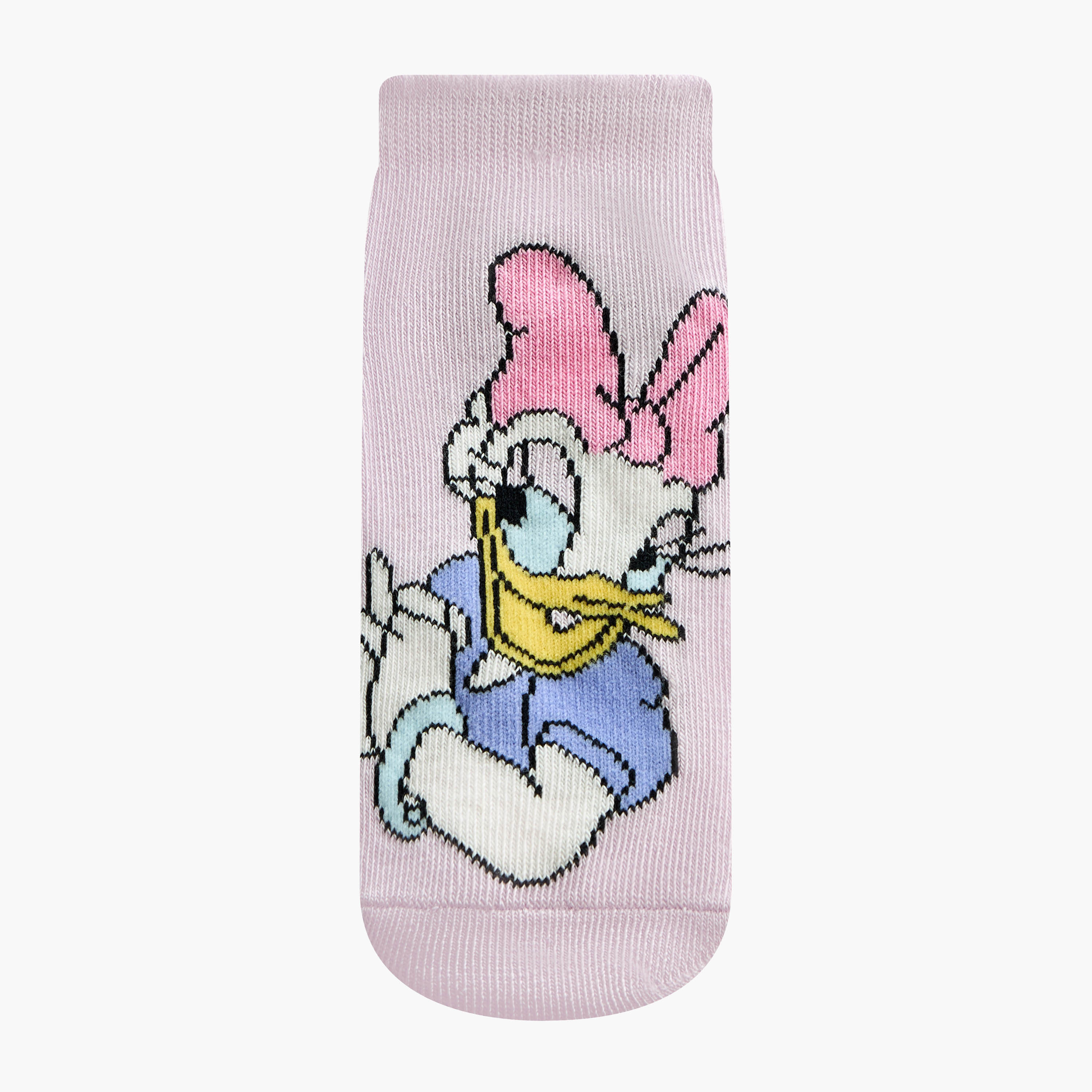 طقم جوارب 3 أزواج بطول الكاحل وبطبعات من ديزني-baby-girls-accessories-socks-image-3