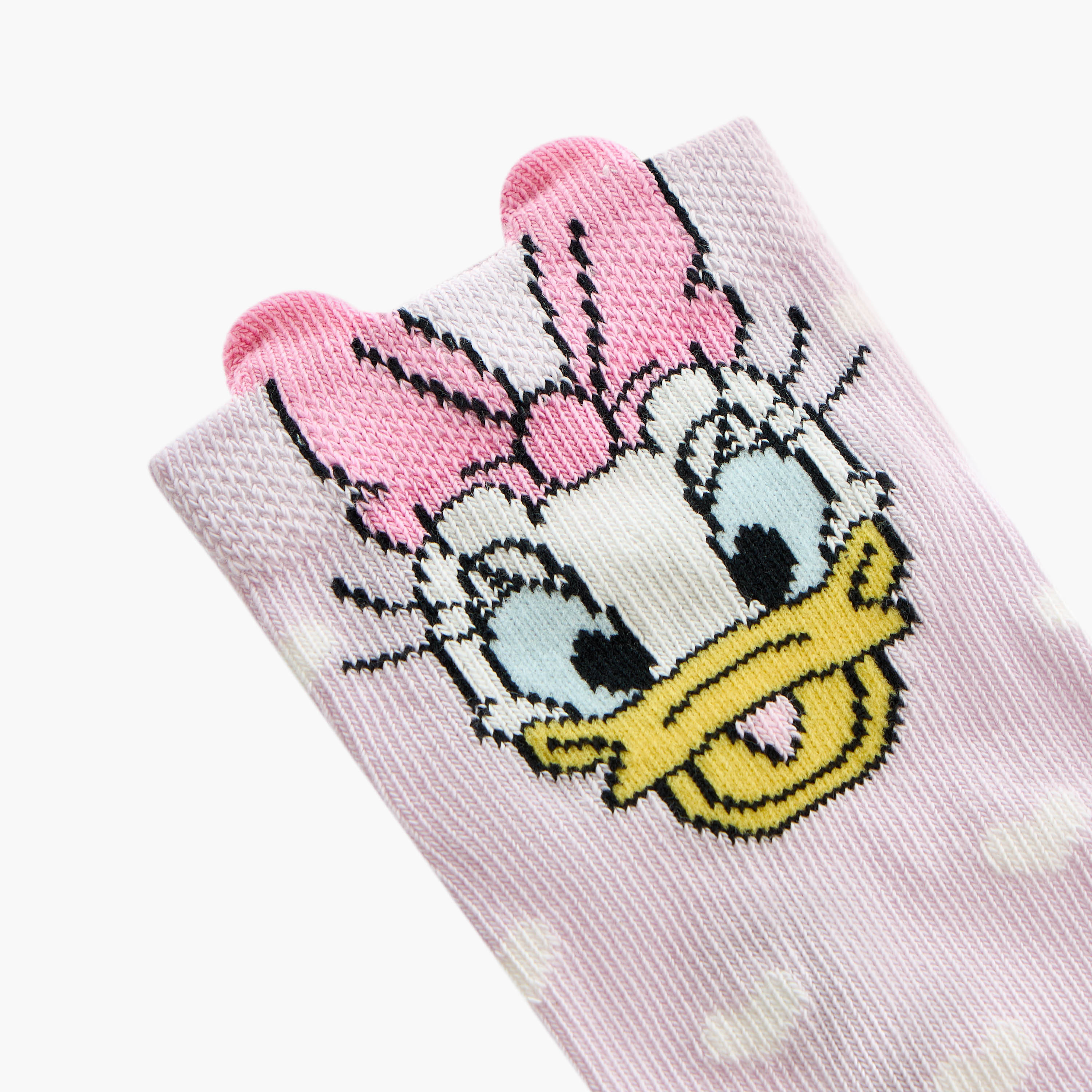 طقم جوارب 3 أزواج بطول الكاحل وبطبعات من ديزني-baby-girls-accessories-socks-image-1