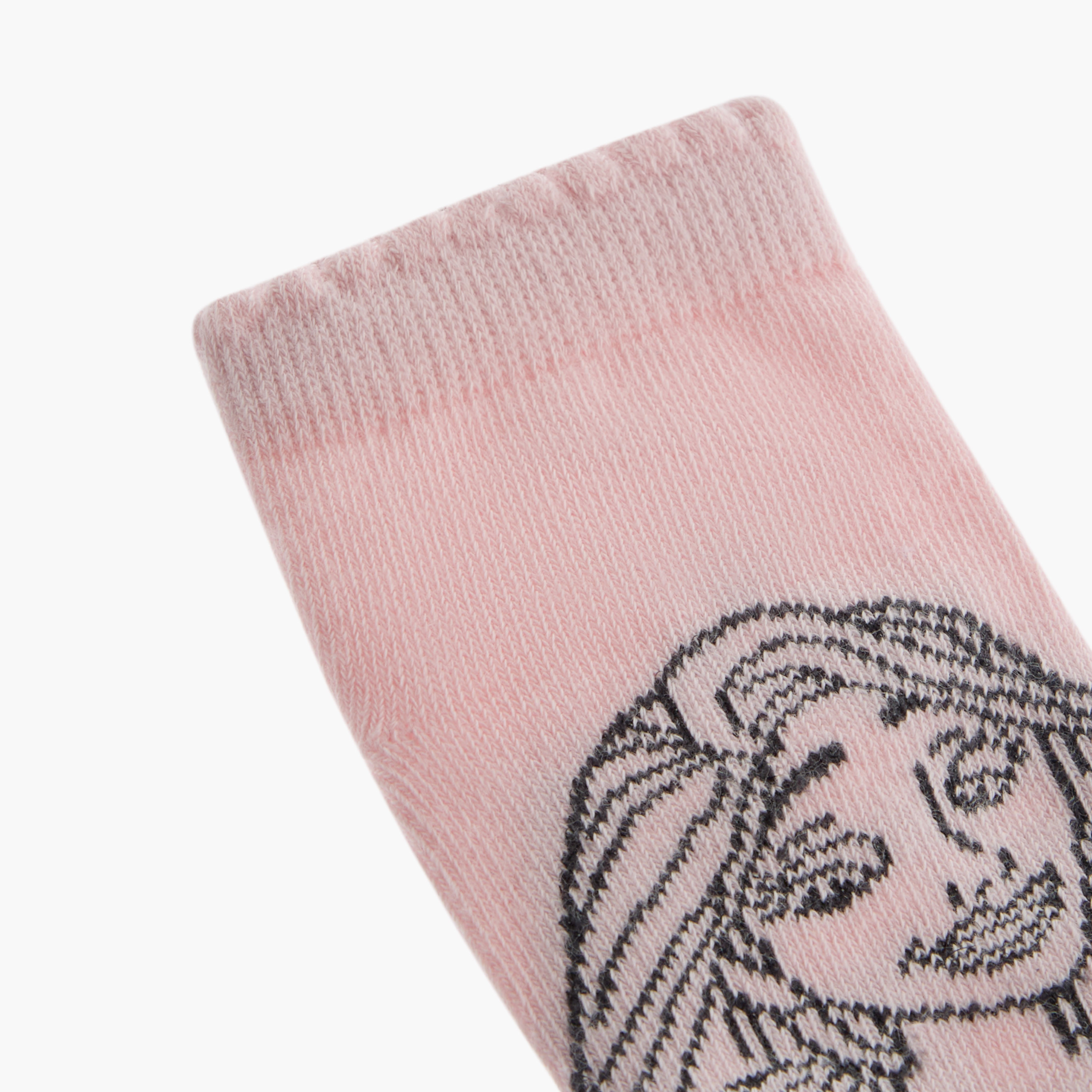 Disney Printed Ankle Length Socks - Set of 3-baby-girls-accessories-socks-image-5