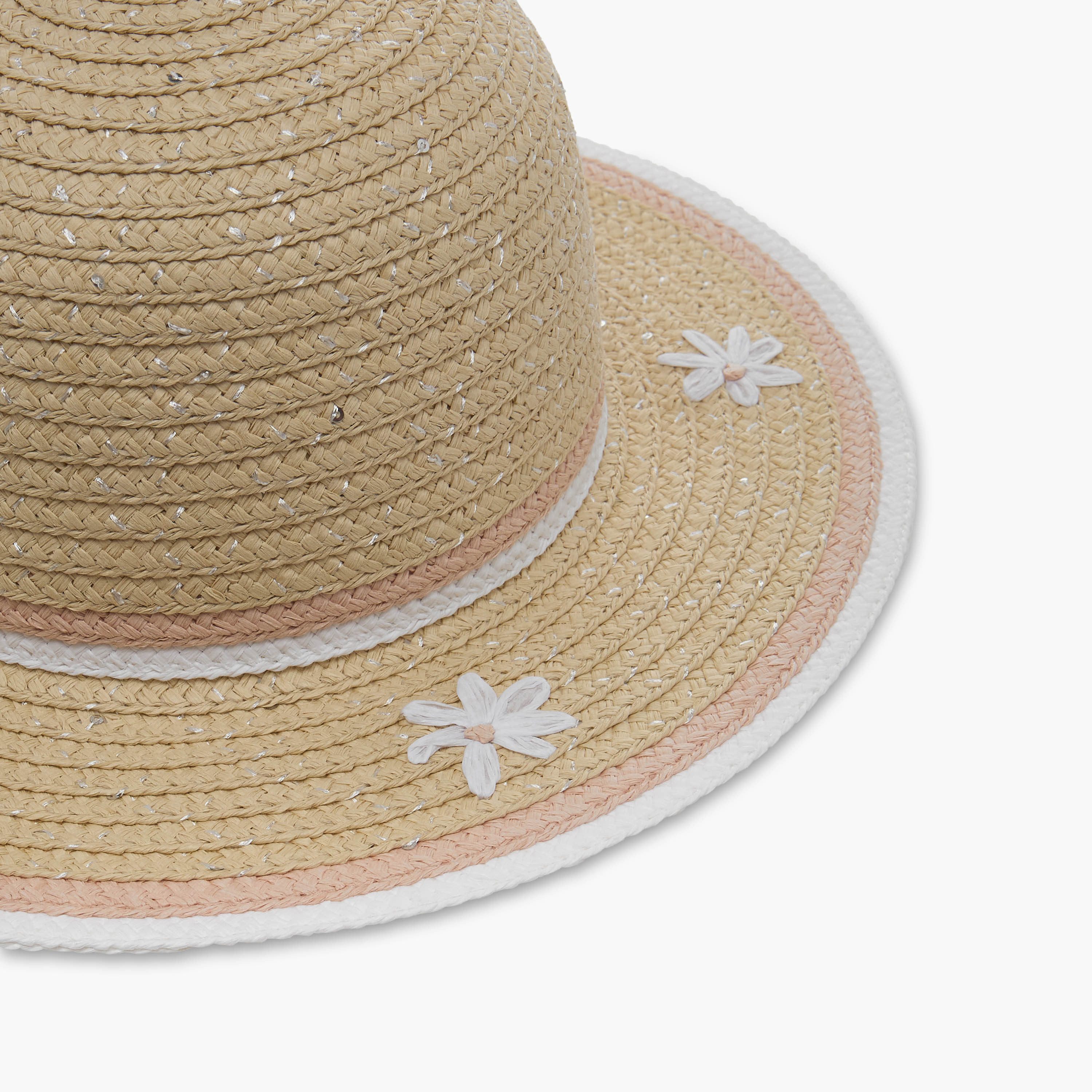 Juniors Floral Accent Hat-baby-girls-accessories-caps-image-3