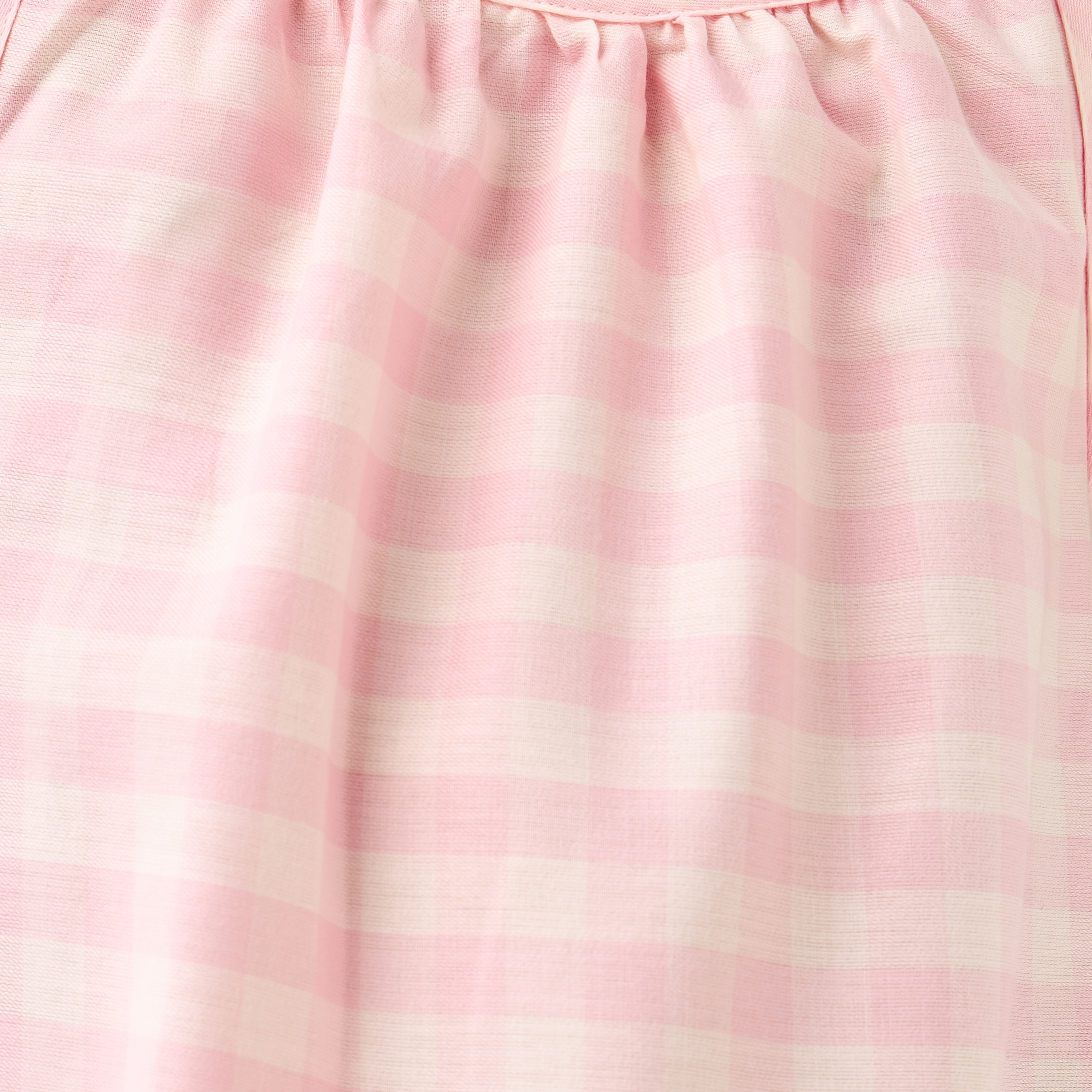 Juniors Checked Sleeveless Top and Shorts Set-girls-clothing-nightwear-image-6