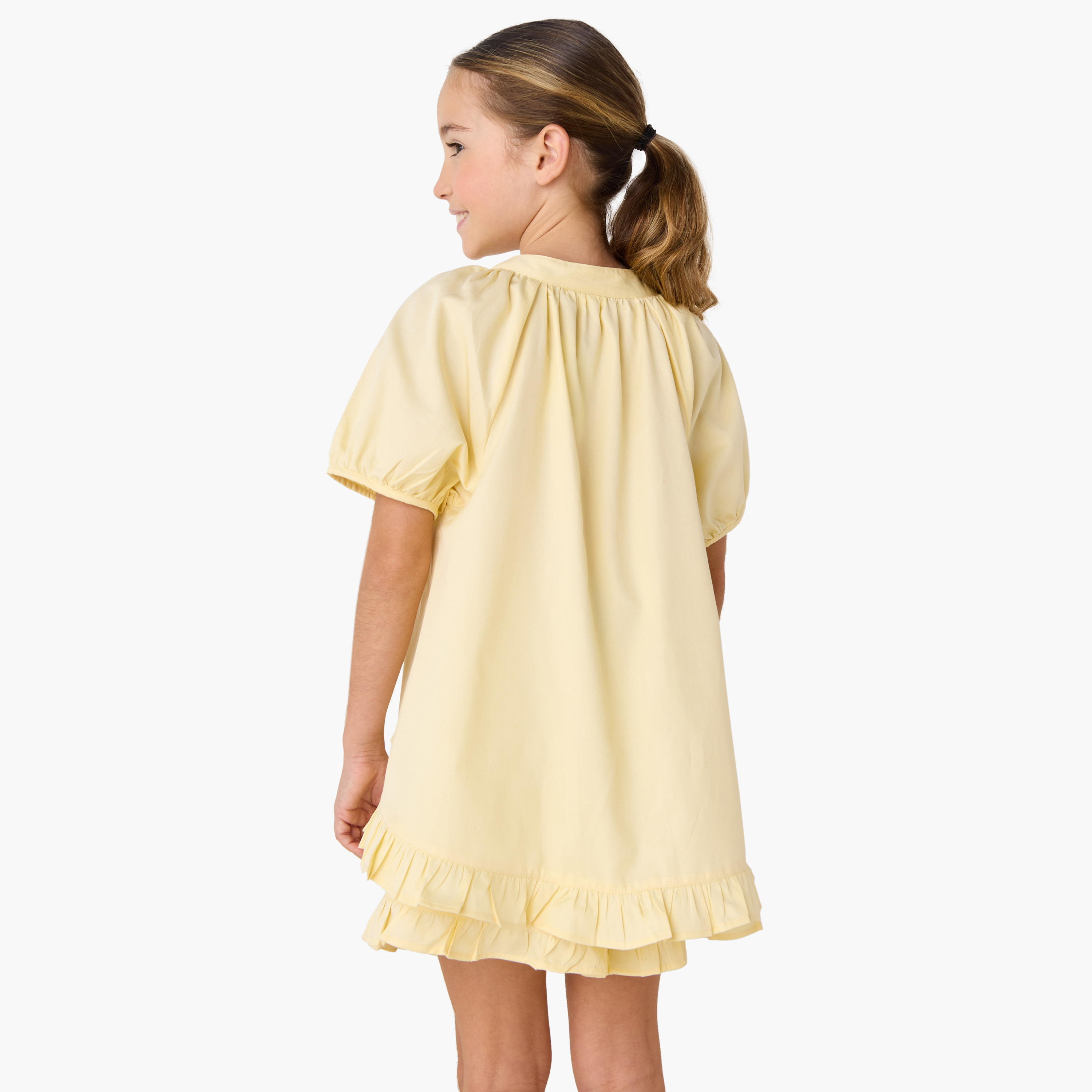 Juniors Ruffled Shirt and Shorts Set-girls-clothing-setsandcoords-image-4