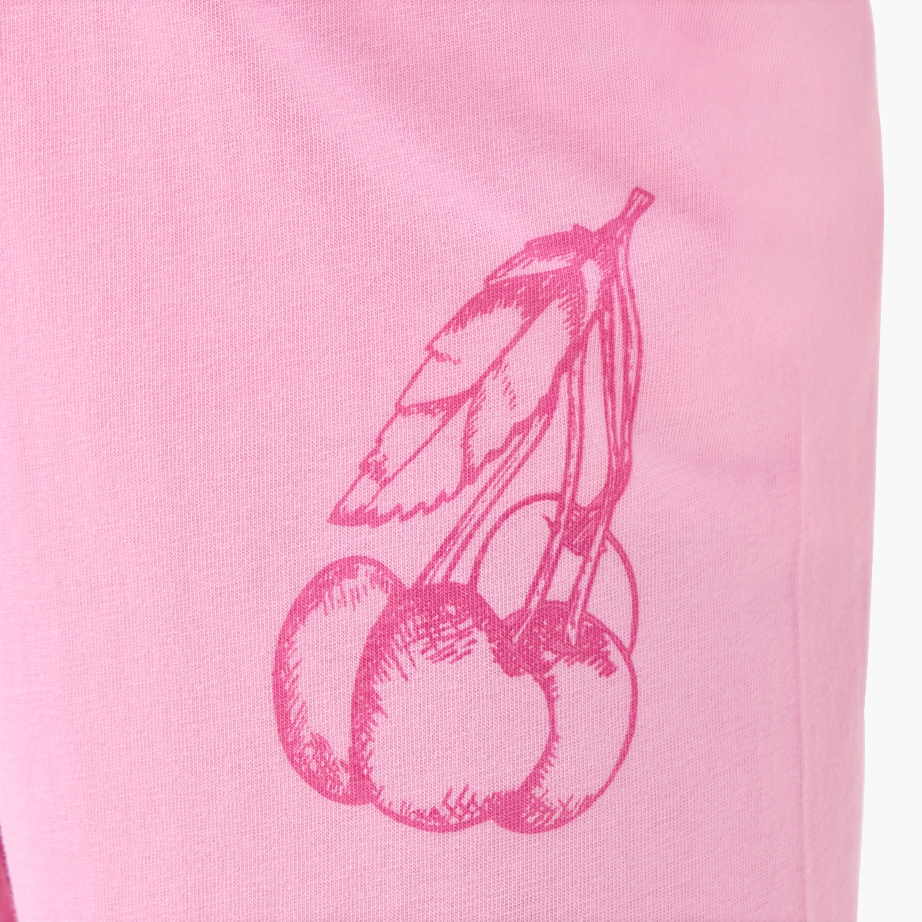 Juniors Printed T-shirt and Pyjama Set-girls-clothing-nightwear-image-7