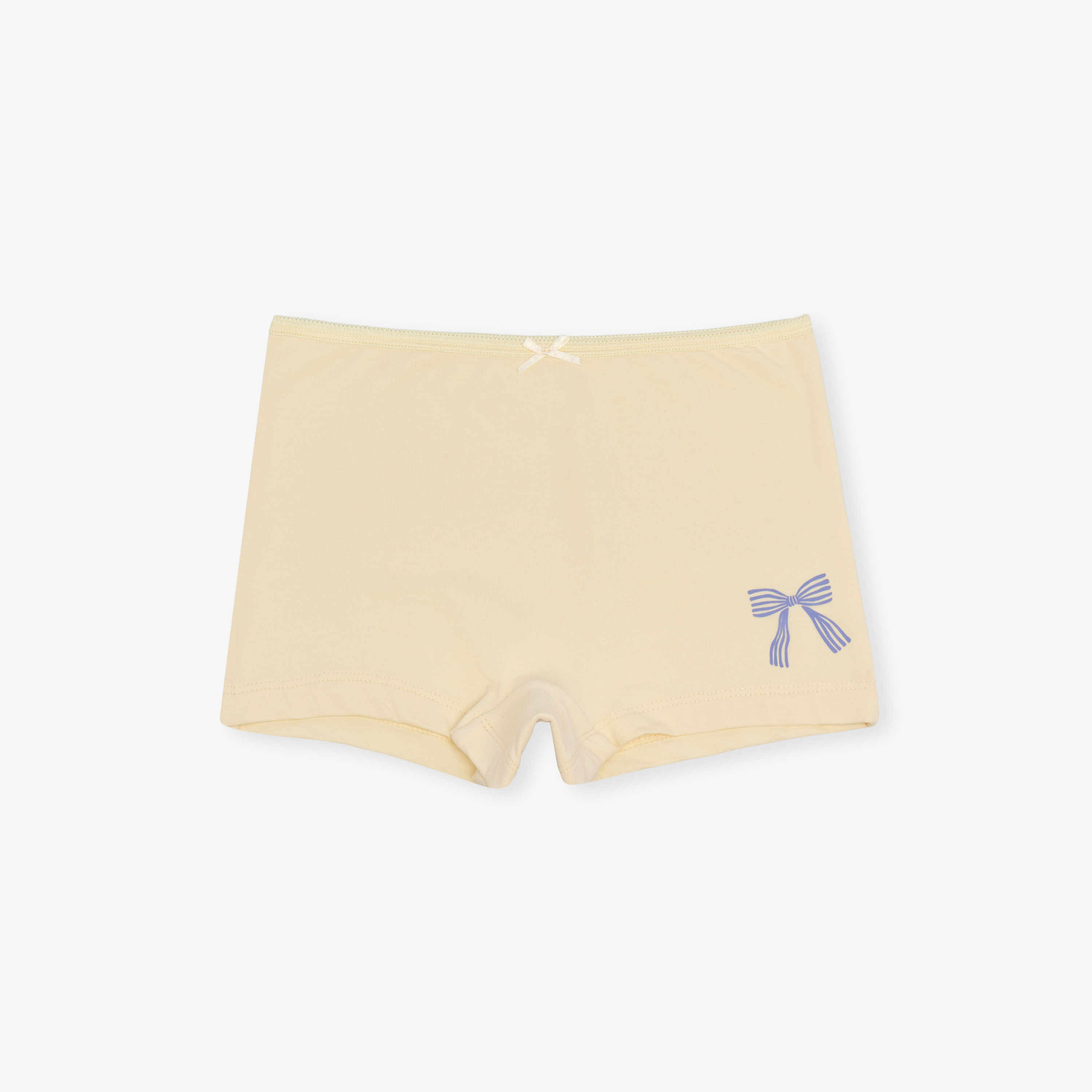 Juniors Printed Briefs with Bow Detail - Set of 5-girls-clothing-innerwear-panties-image-3