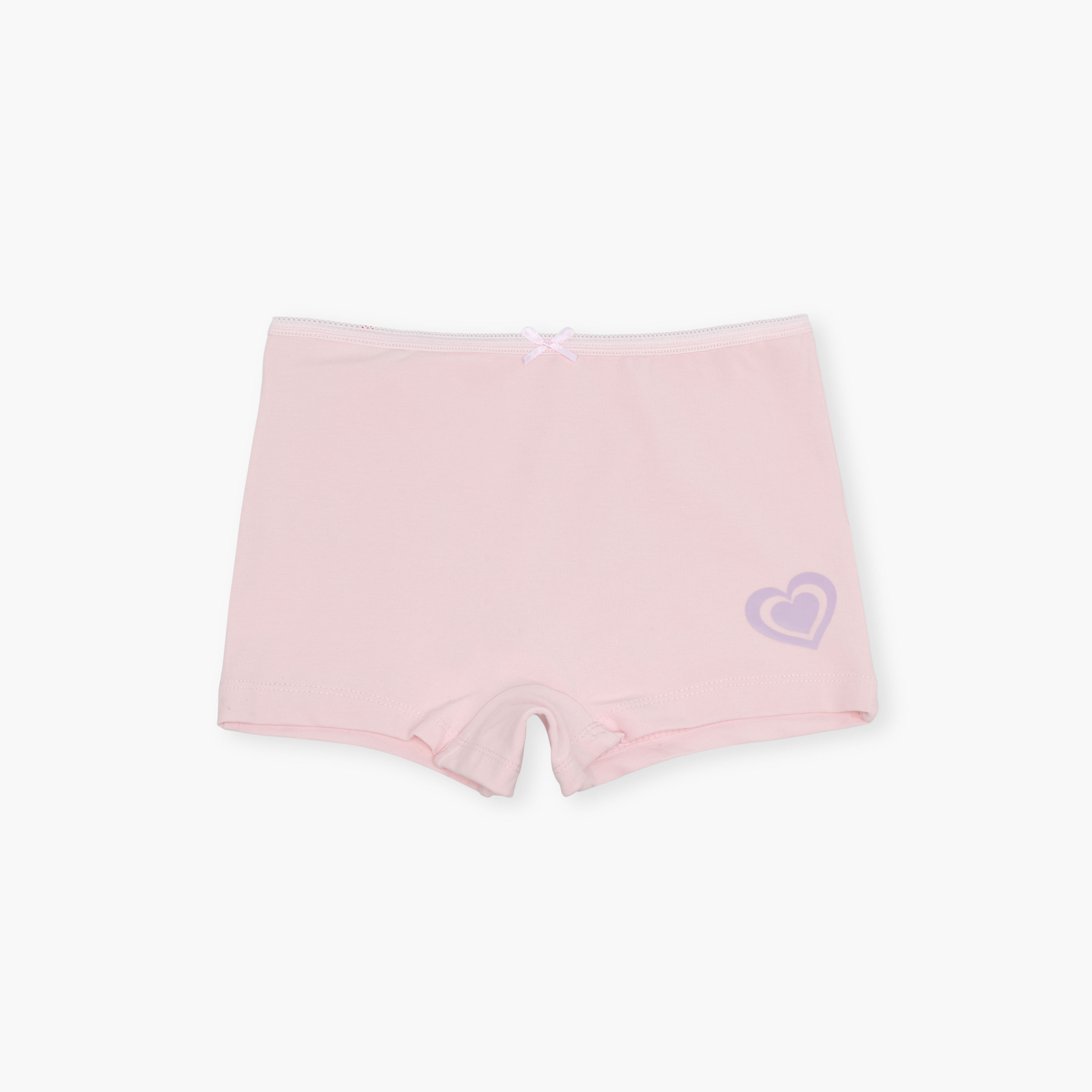 Juniors Printed Briefs with Bow Detail - Set of 5-girls-clothing-innerwear-panties-image-5