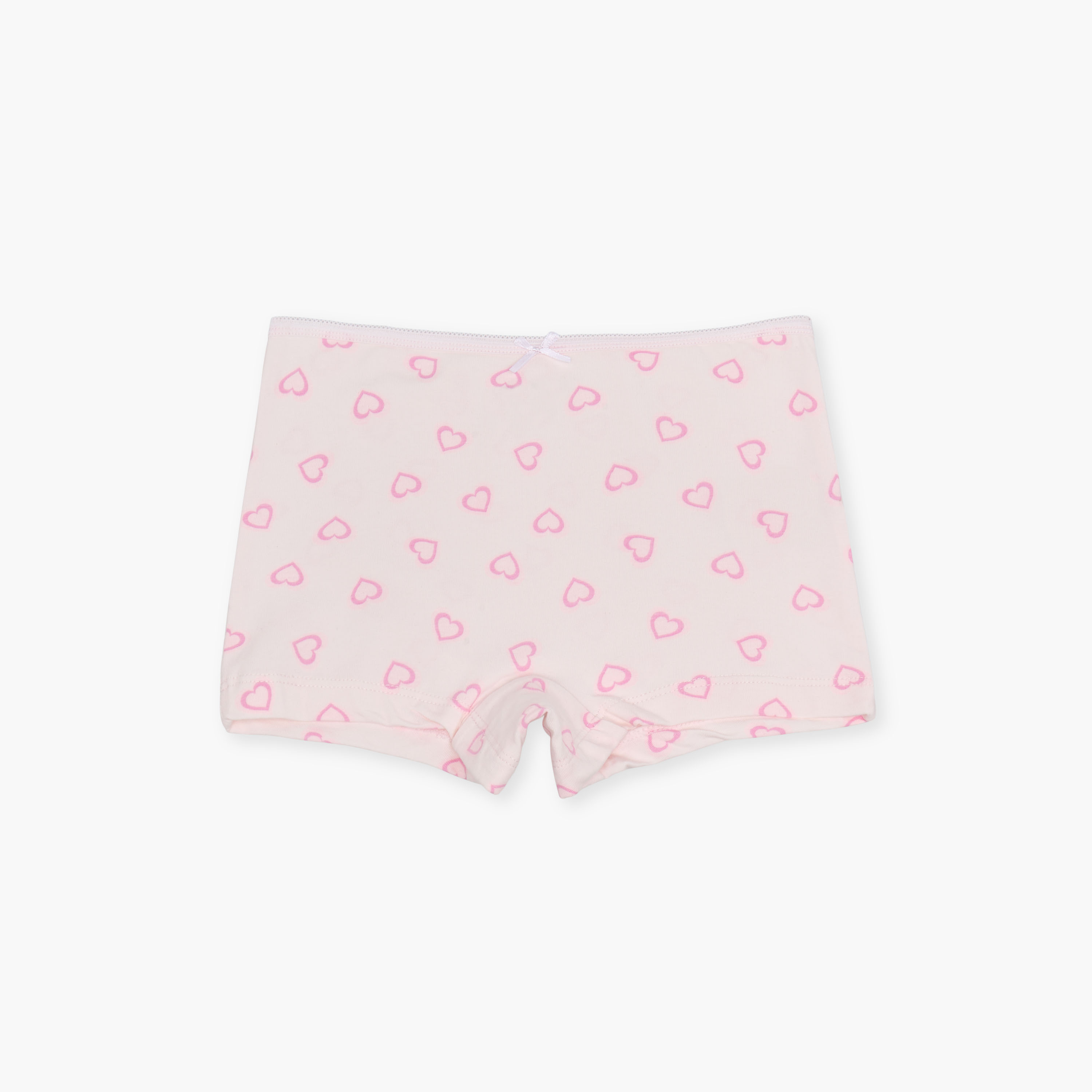 Juniors Printed Briefs with Bow Detail - Set of 5-girls-clothing-innerwear-panties-image-6