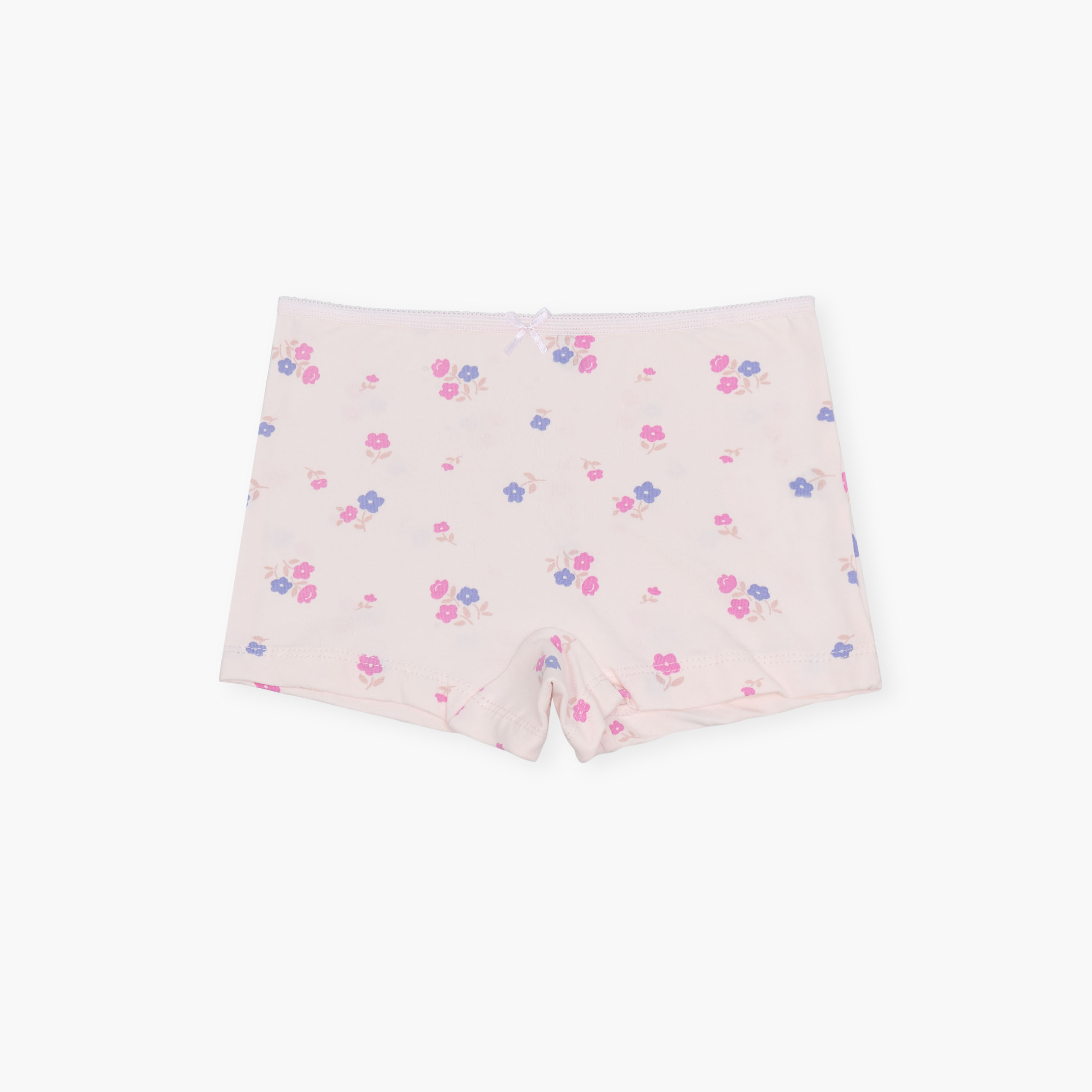 Juniors Printed Briefs with Bow Detail - Set of 5-girls-clothing-innerwear-panties-image-6