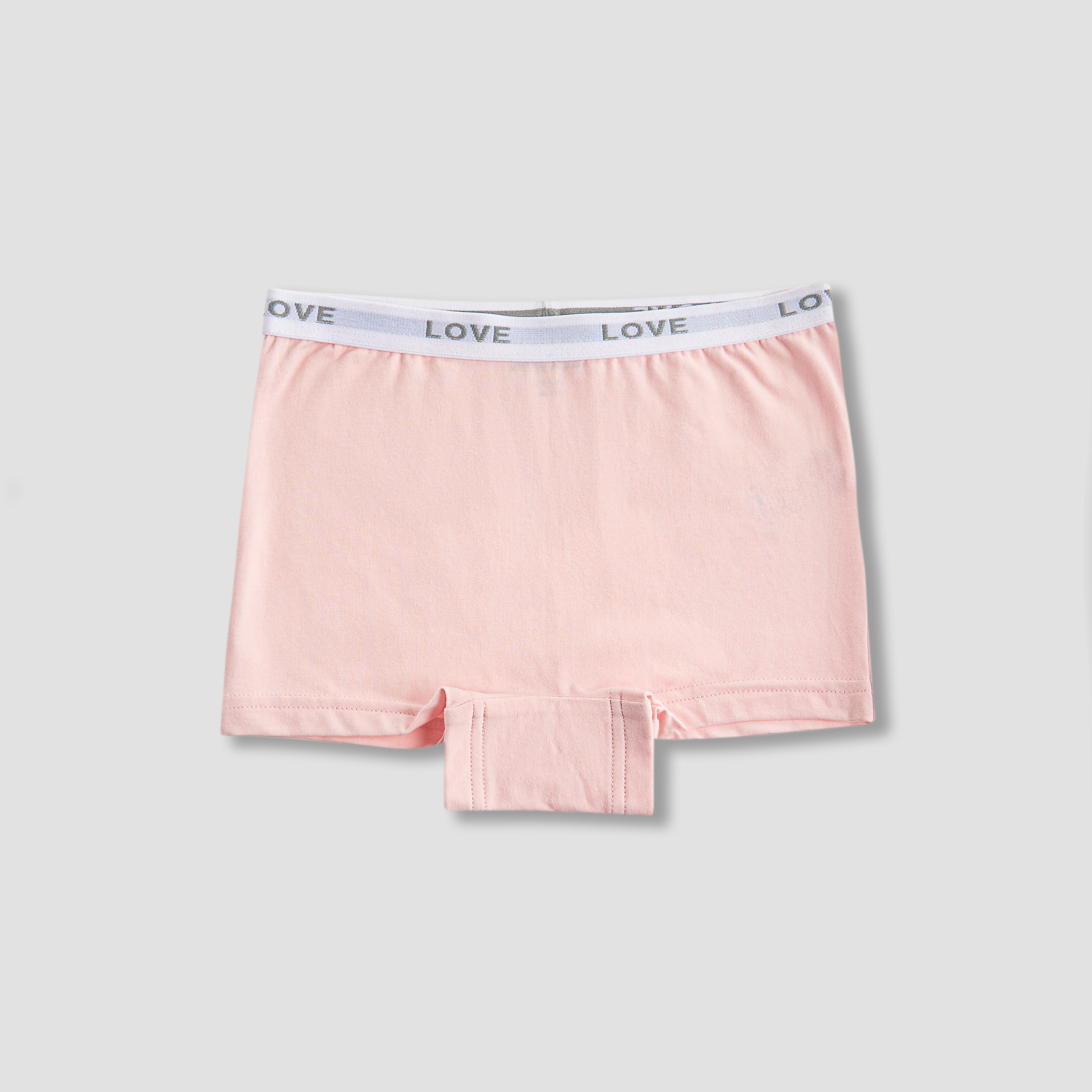Juniors Solid Boxers with Elasticated Waistband - Set of 7-girls-clothing-innerwear-panties-image-5