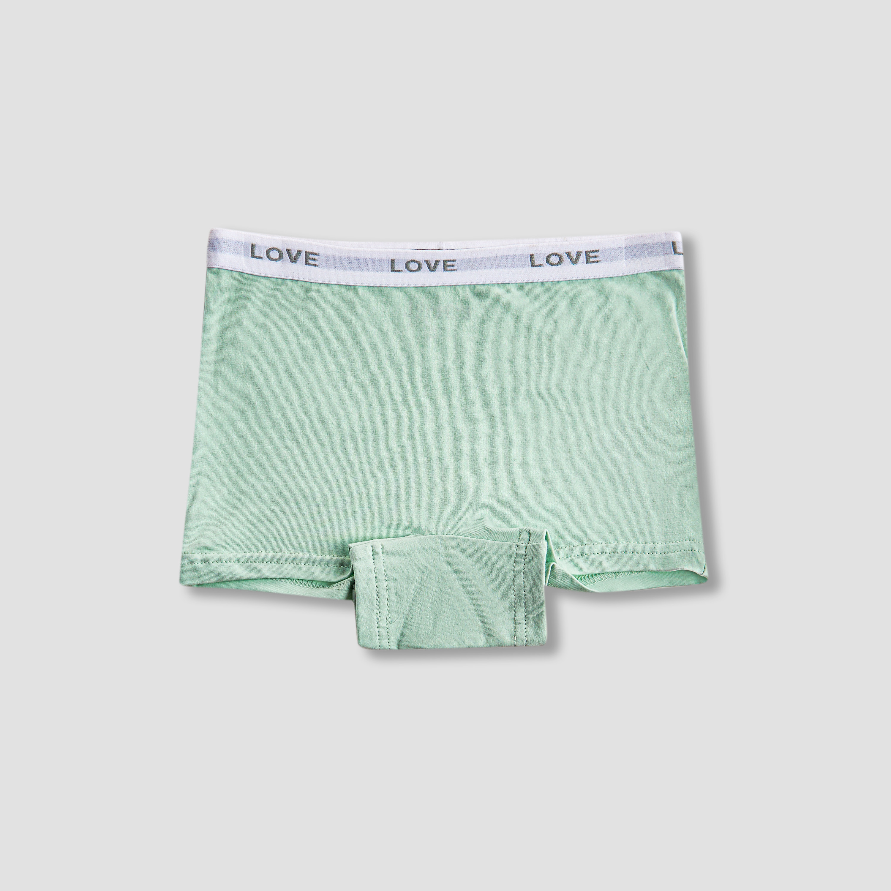 Juniors Solid Boxers with Elasticated Waistband - Set of 7-girls-clothing-innerwear-panties-image-6
