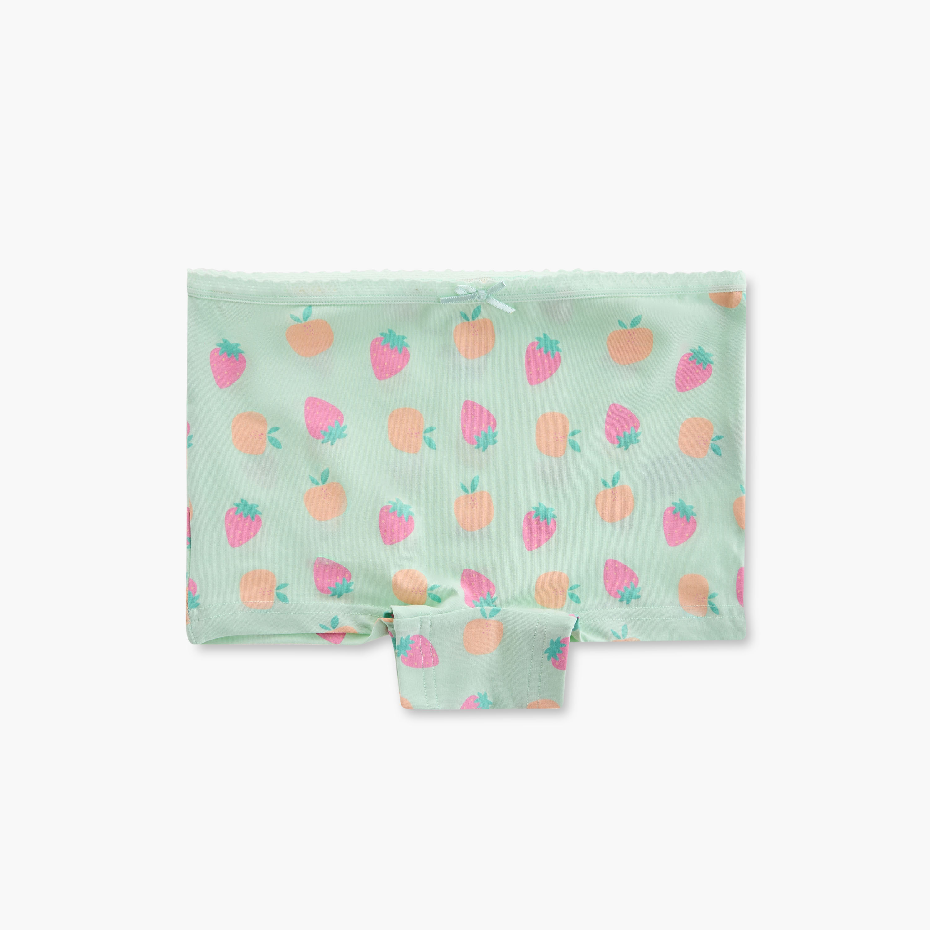 Juniors Fruit Print Boyshorts with Elasticated Waistband - Set of 7-girls-clothing-innerwear-panties-image-7